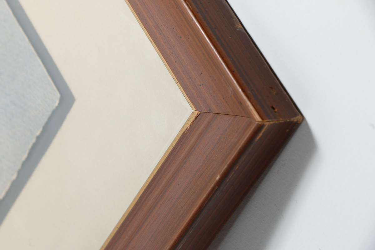 Anton Weiss Watercolor on Paper "Landscape In Abstraction"