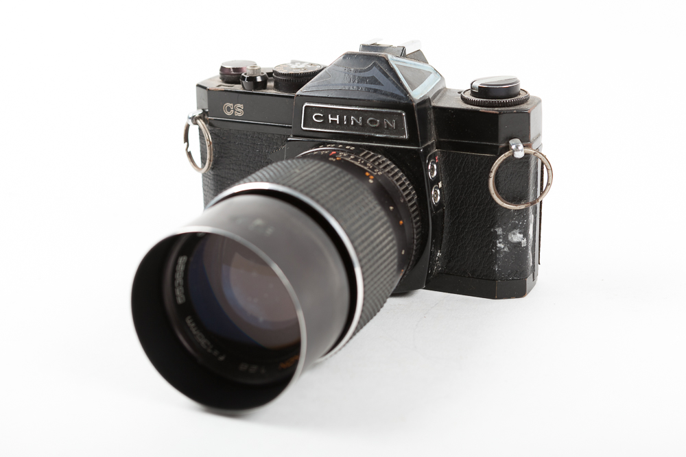 Vintage Chinon CS Camera and Lenses