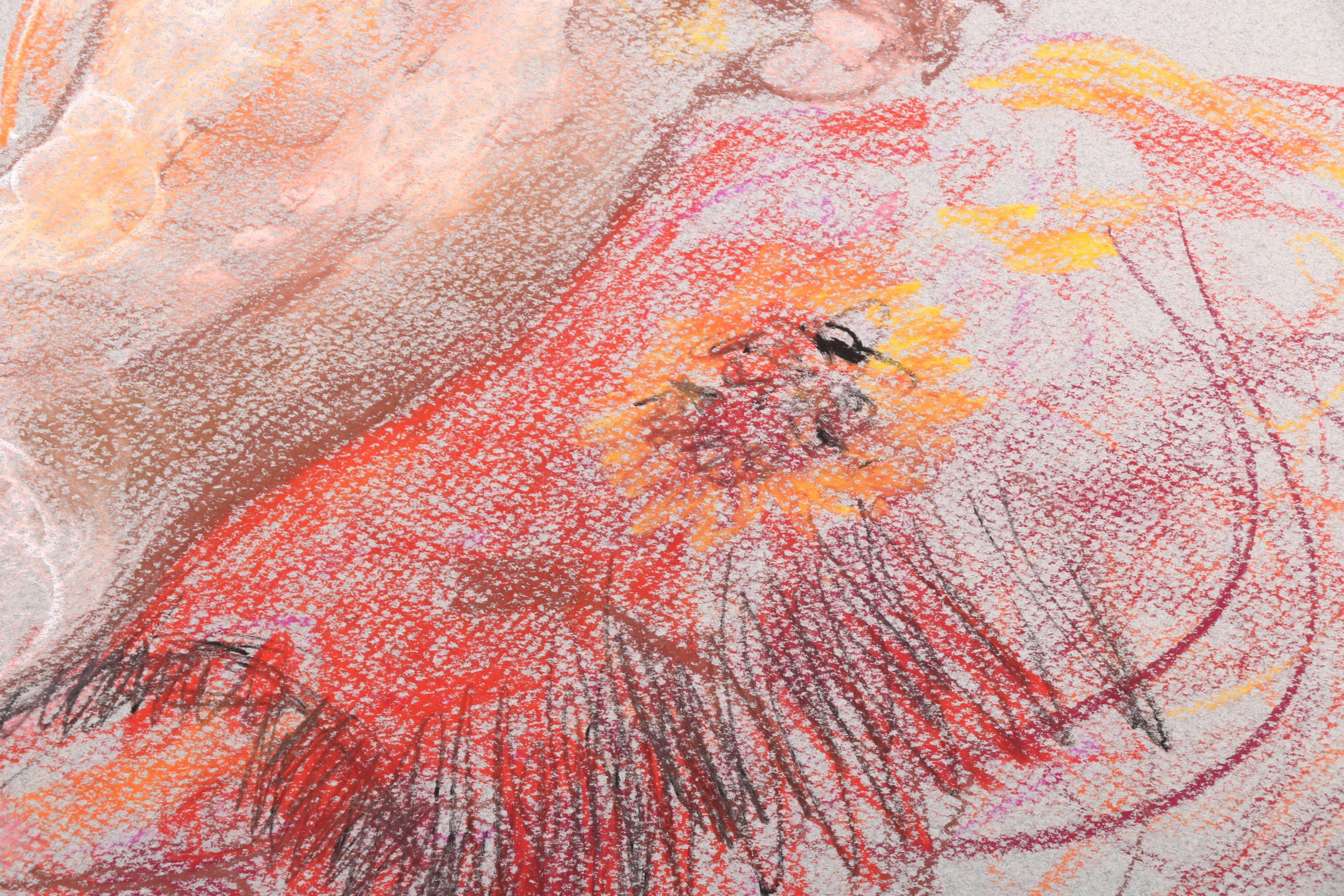 Murat Kaboulov Pastel Drawings of Reclining Female Nudes