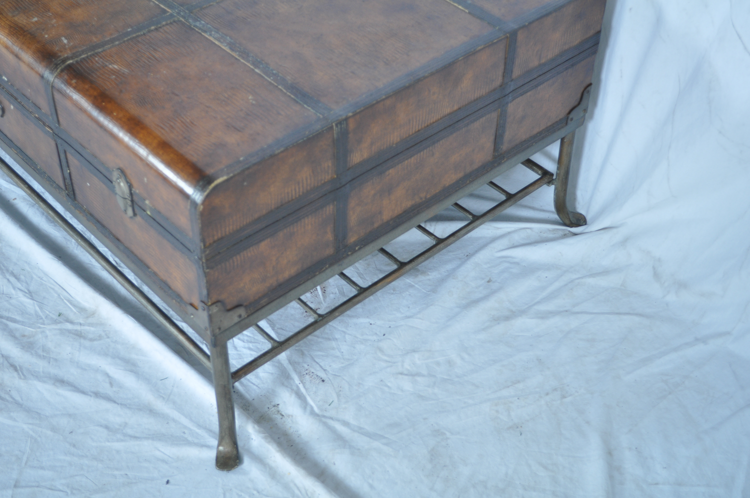 Contemporary Trunk-Form Coffee Table