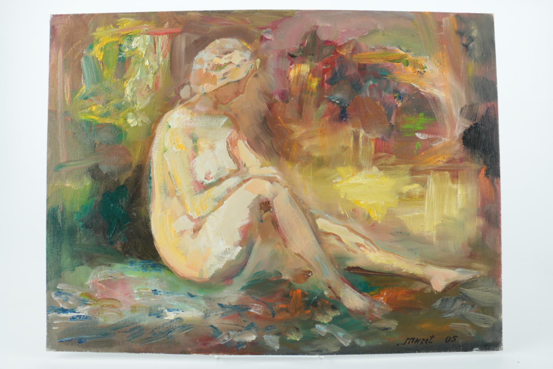 2005 Murat Kaboulov Nude Oil Painting on Canvas