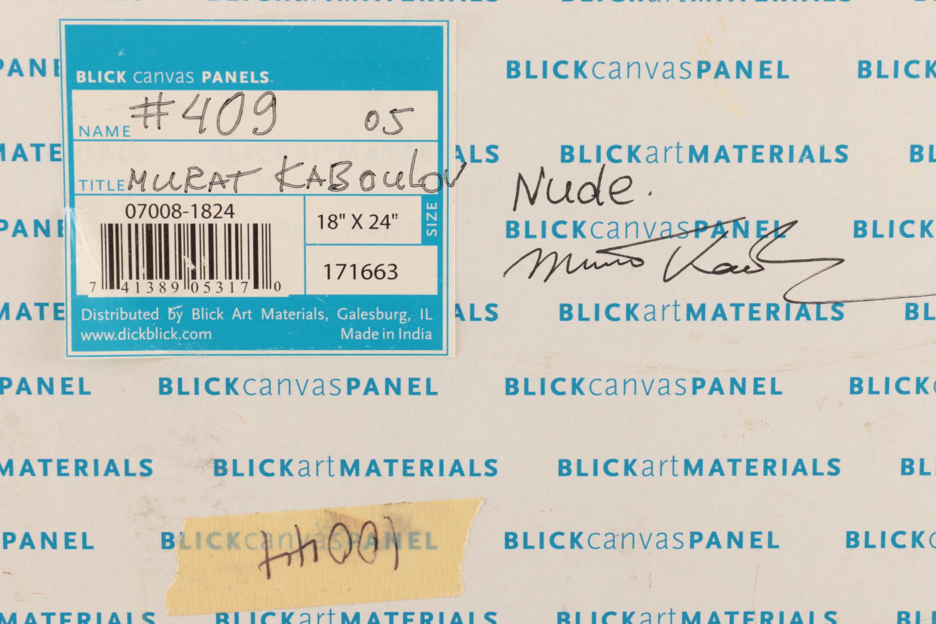 2005 Murat Kaboulov Nude Oil Painting on Canvas