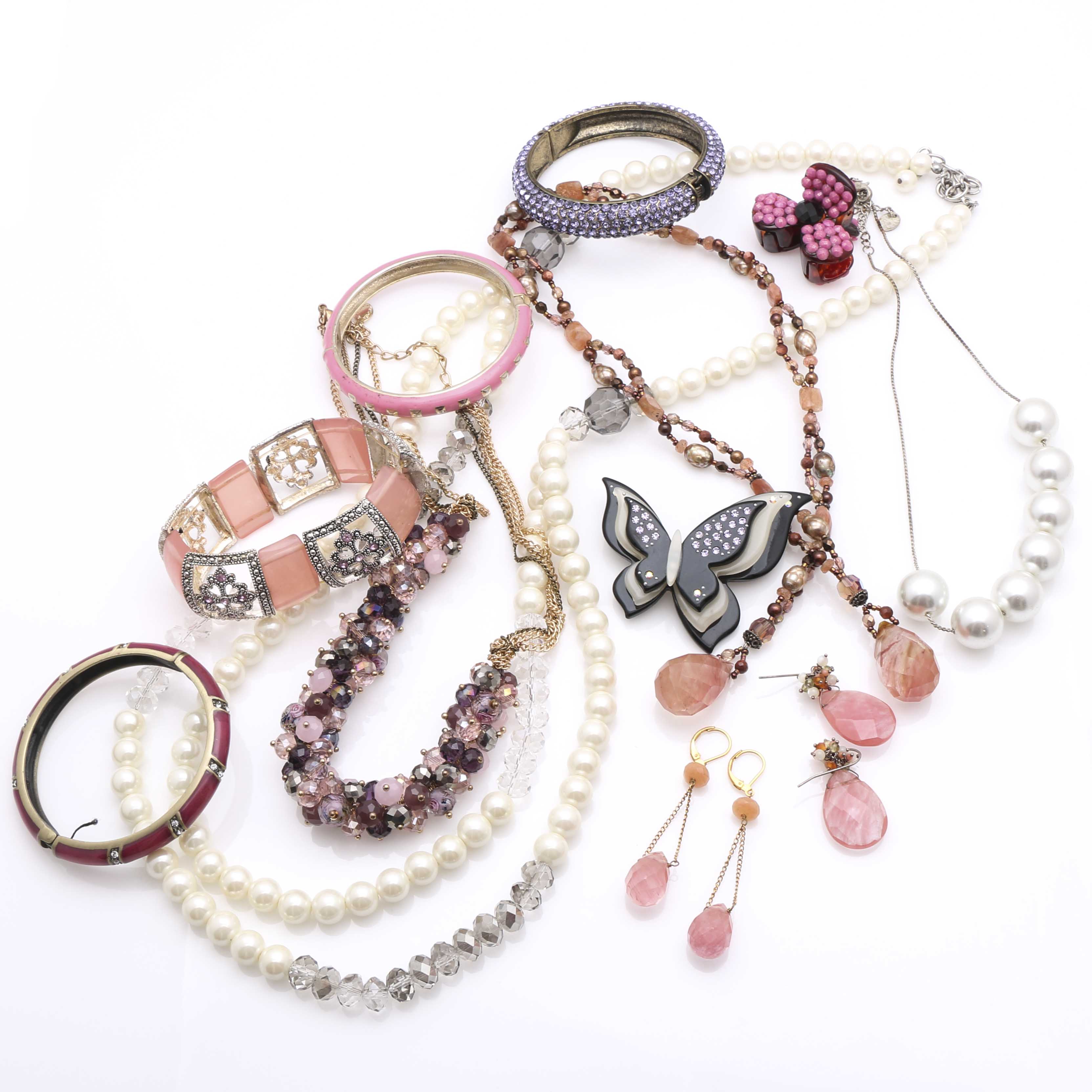 Assortment of Costume Jewelry