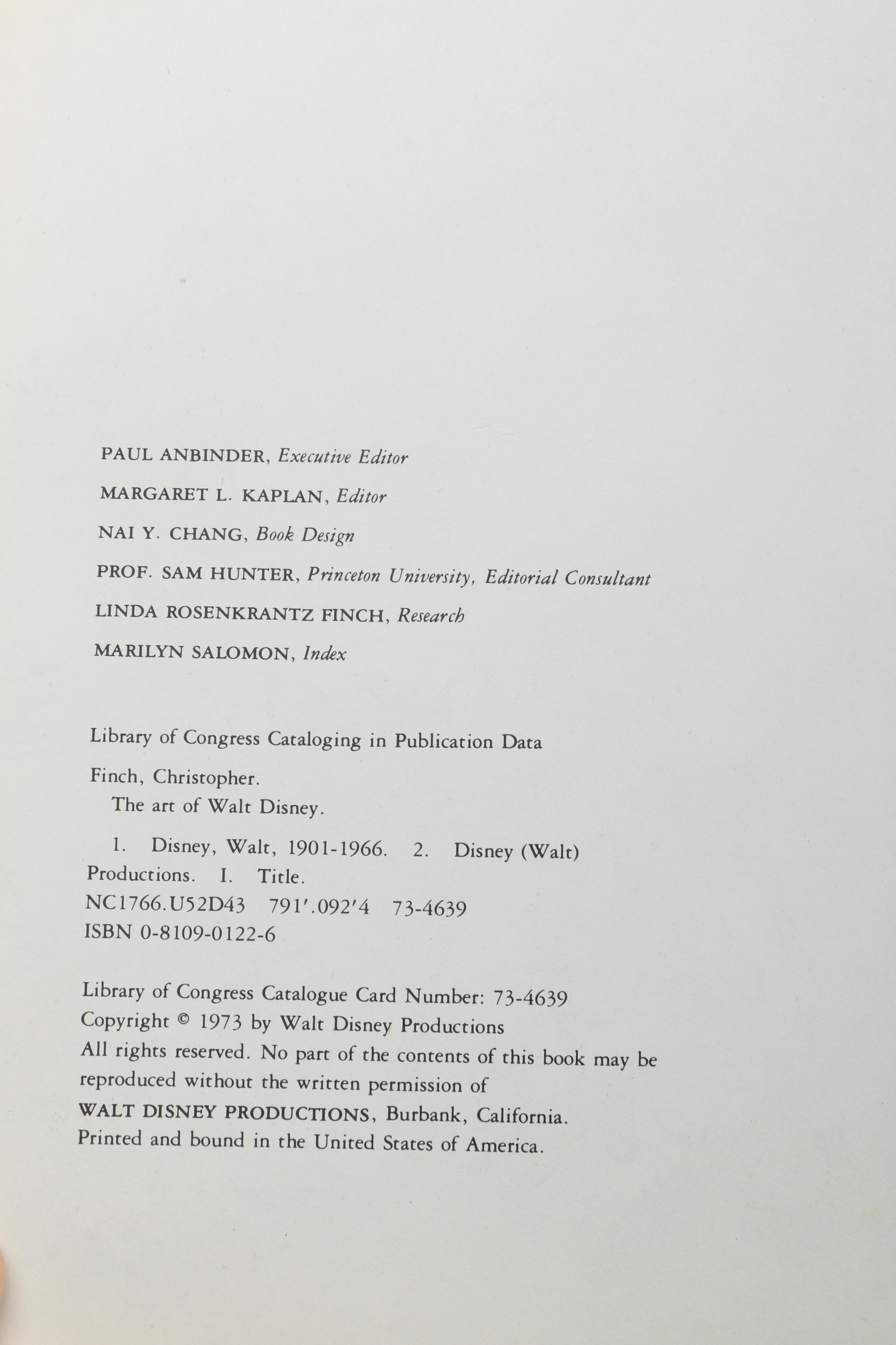 "The Art of Walt Disney: From Mickey Mouse to the Magic Kingdom"