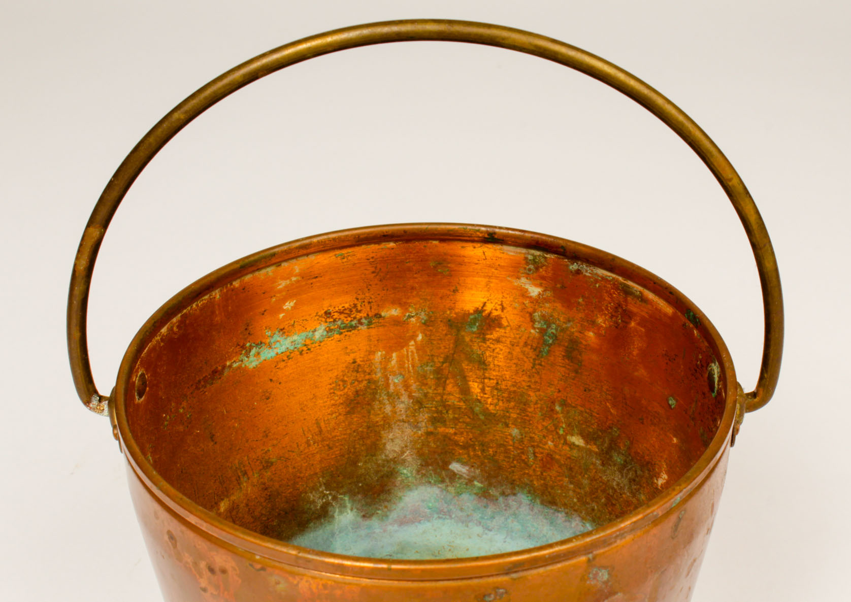 Solid Copper Bucket