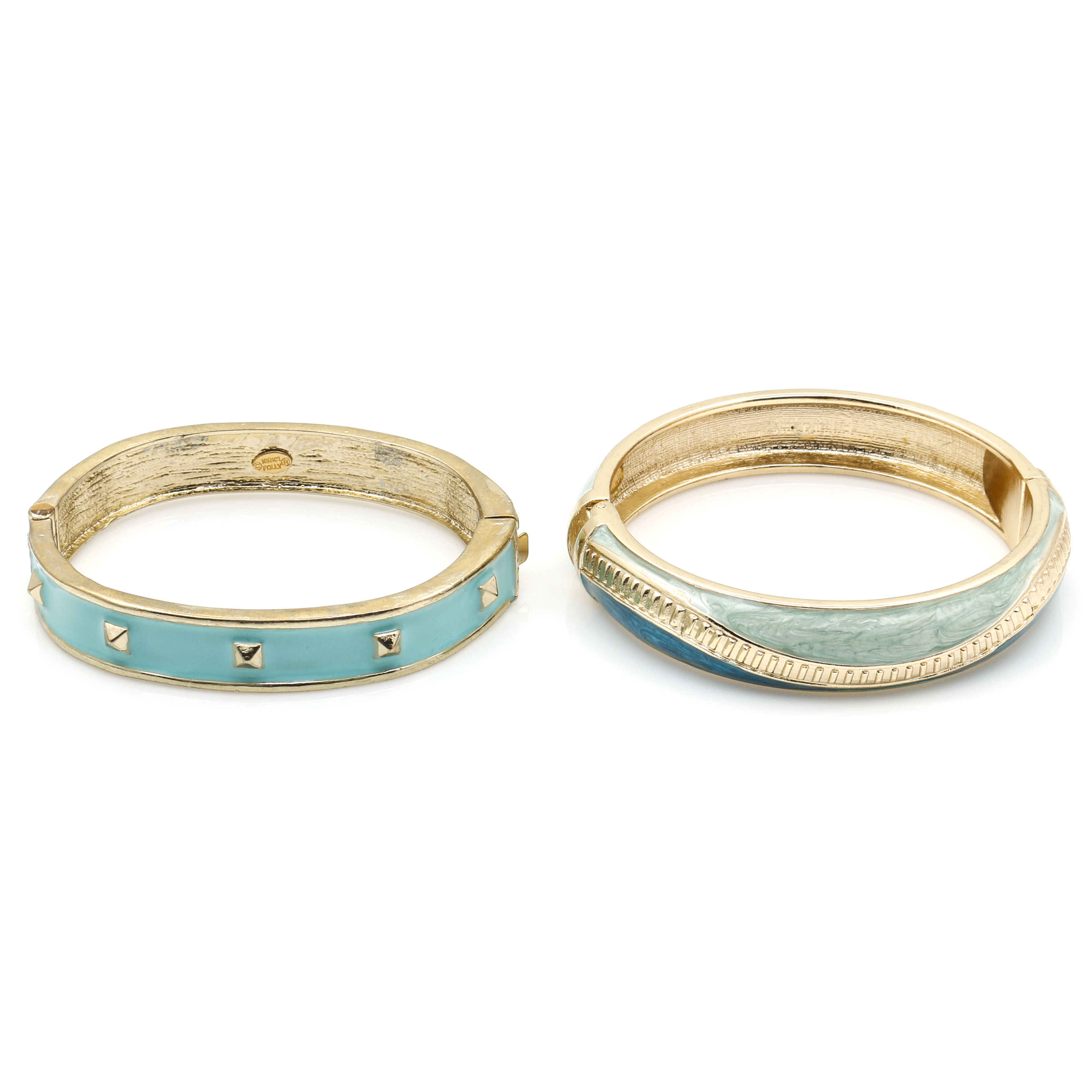 Collection of Gold Tone Bracelets