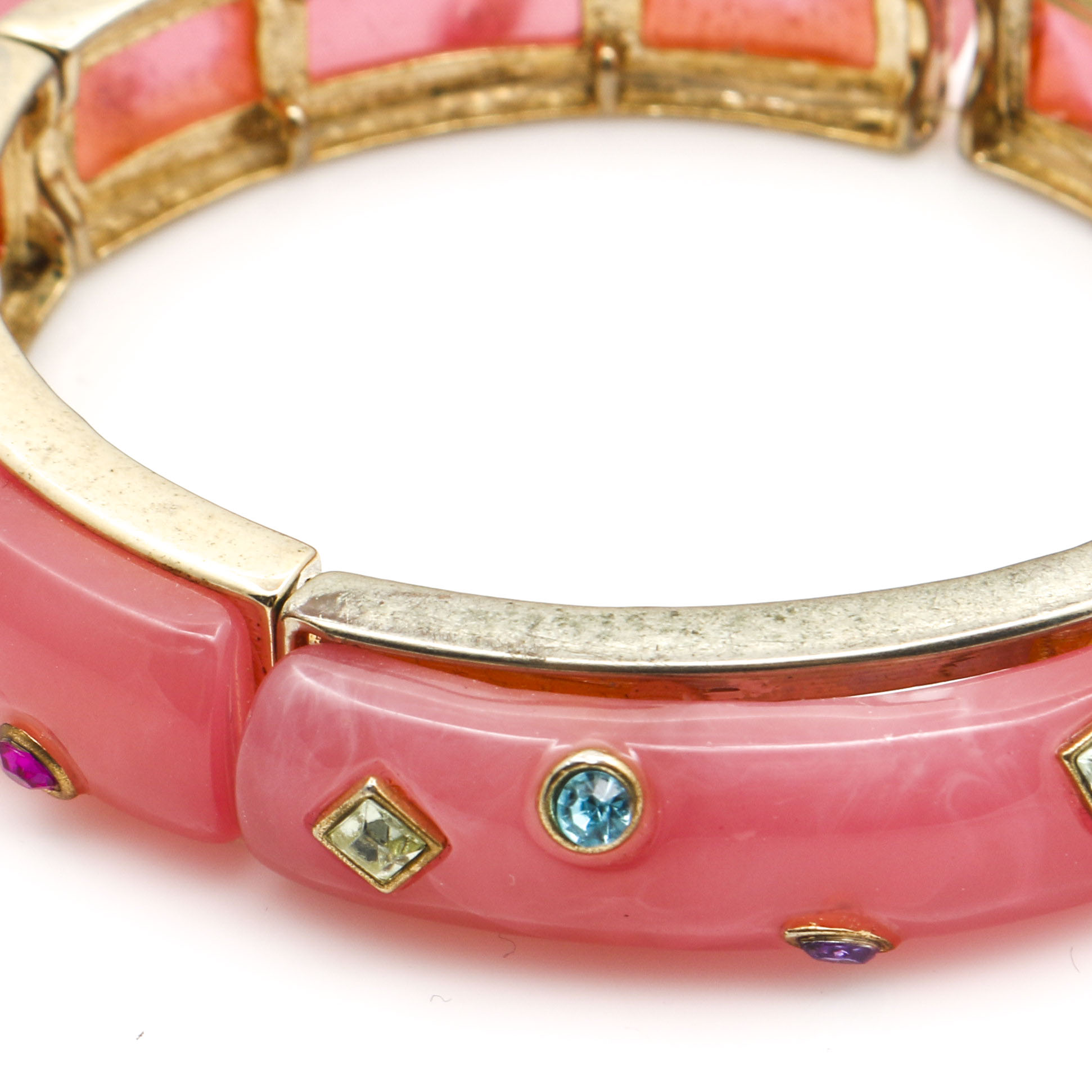 Collection of Gold Tone Bracelets