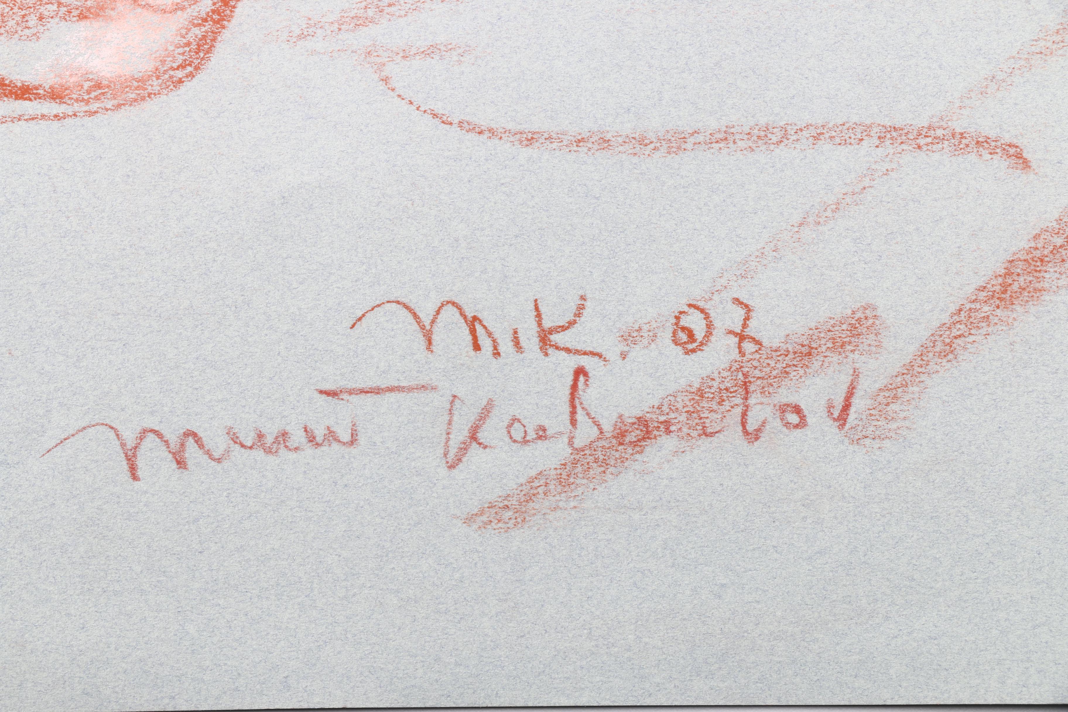 Murat Kaboulov Charcoal and Conte Crayon Figure Drawings