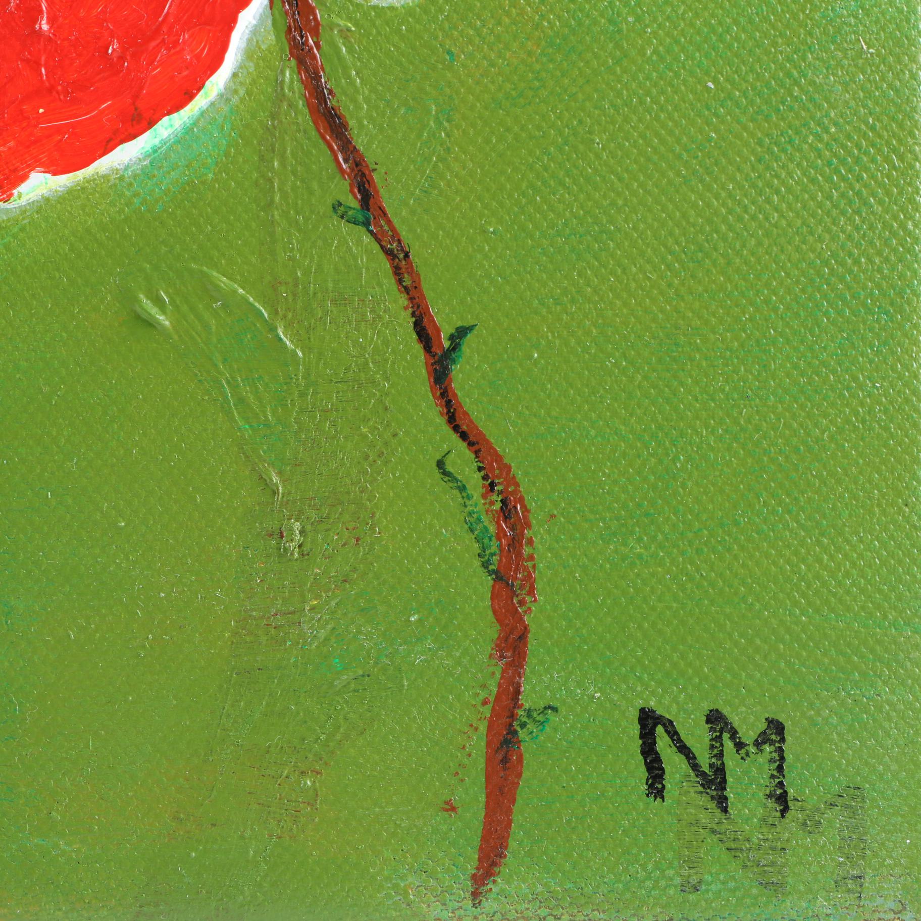 Circa 2016 NM Vibrant Acrylic Paintings