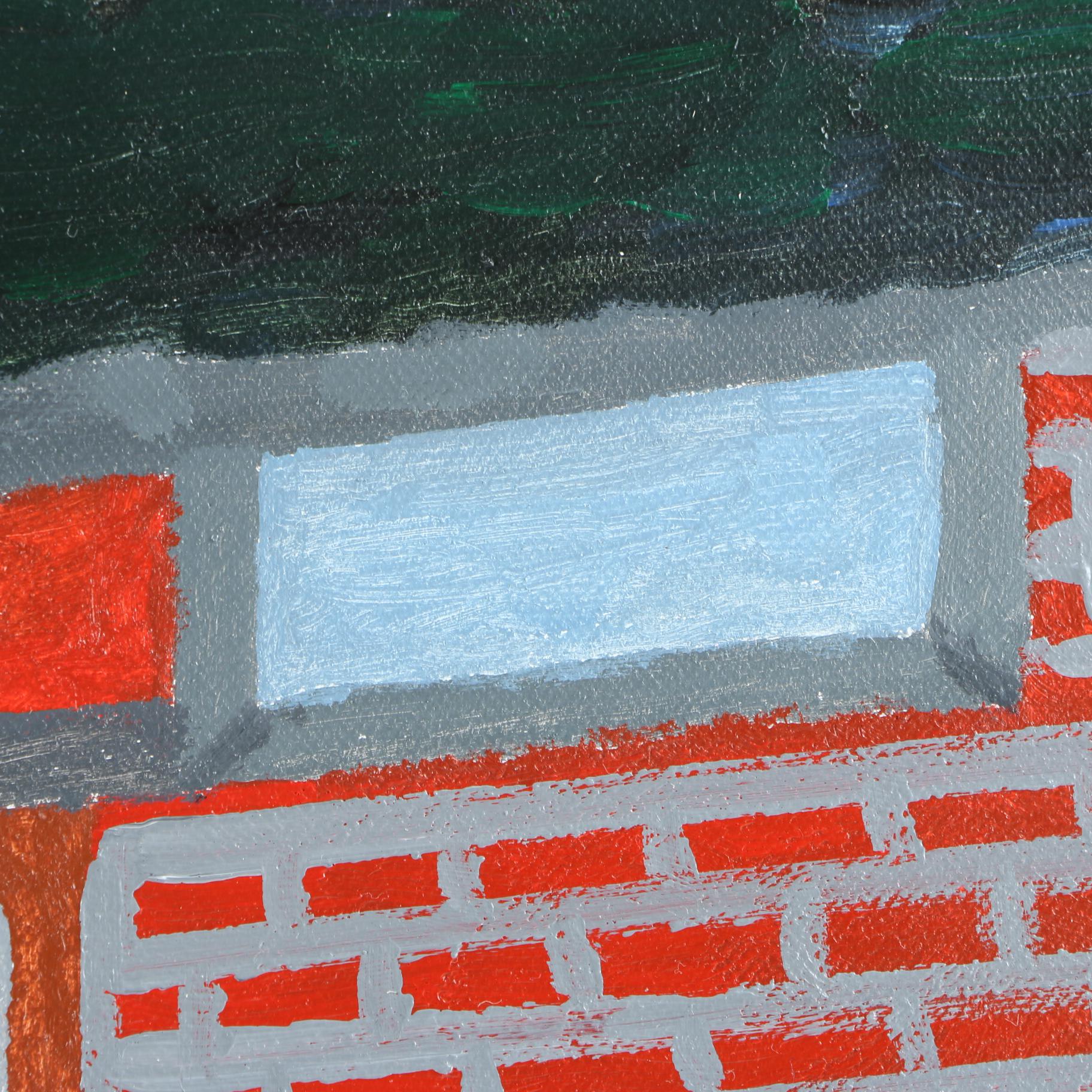 Circa 2016 NM Vibrant Acrylic Paintings