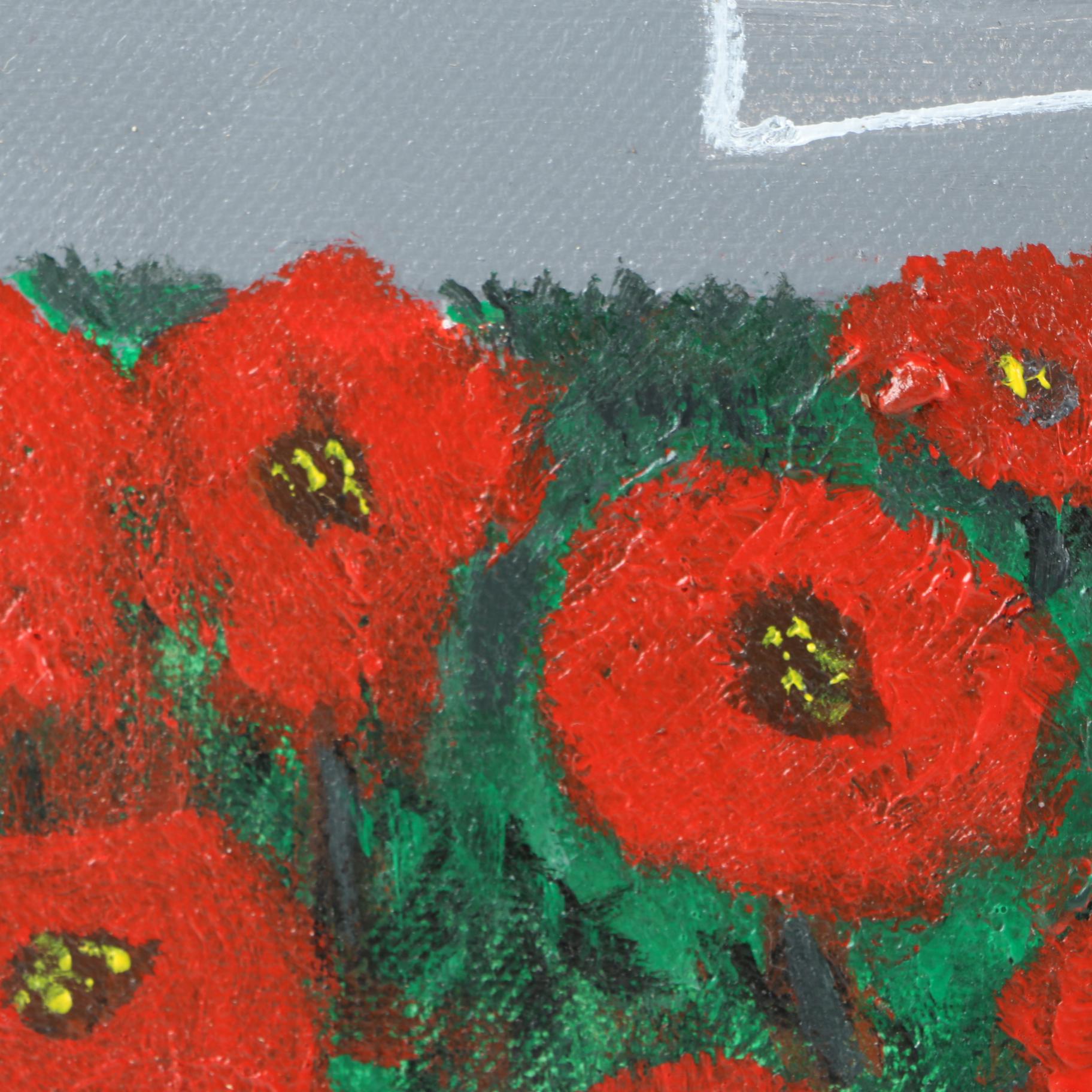 Circa 2016 NM Vibrant Acrylic Paintings