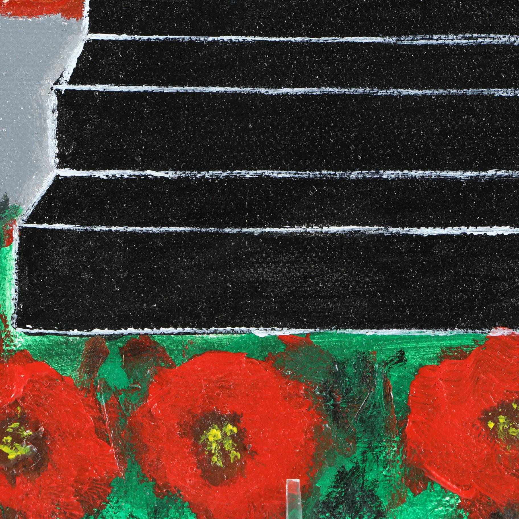 Circa 2016 NM Vibrant Acrylic Paintings