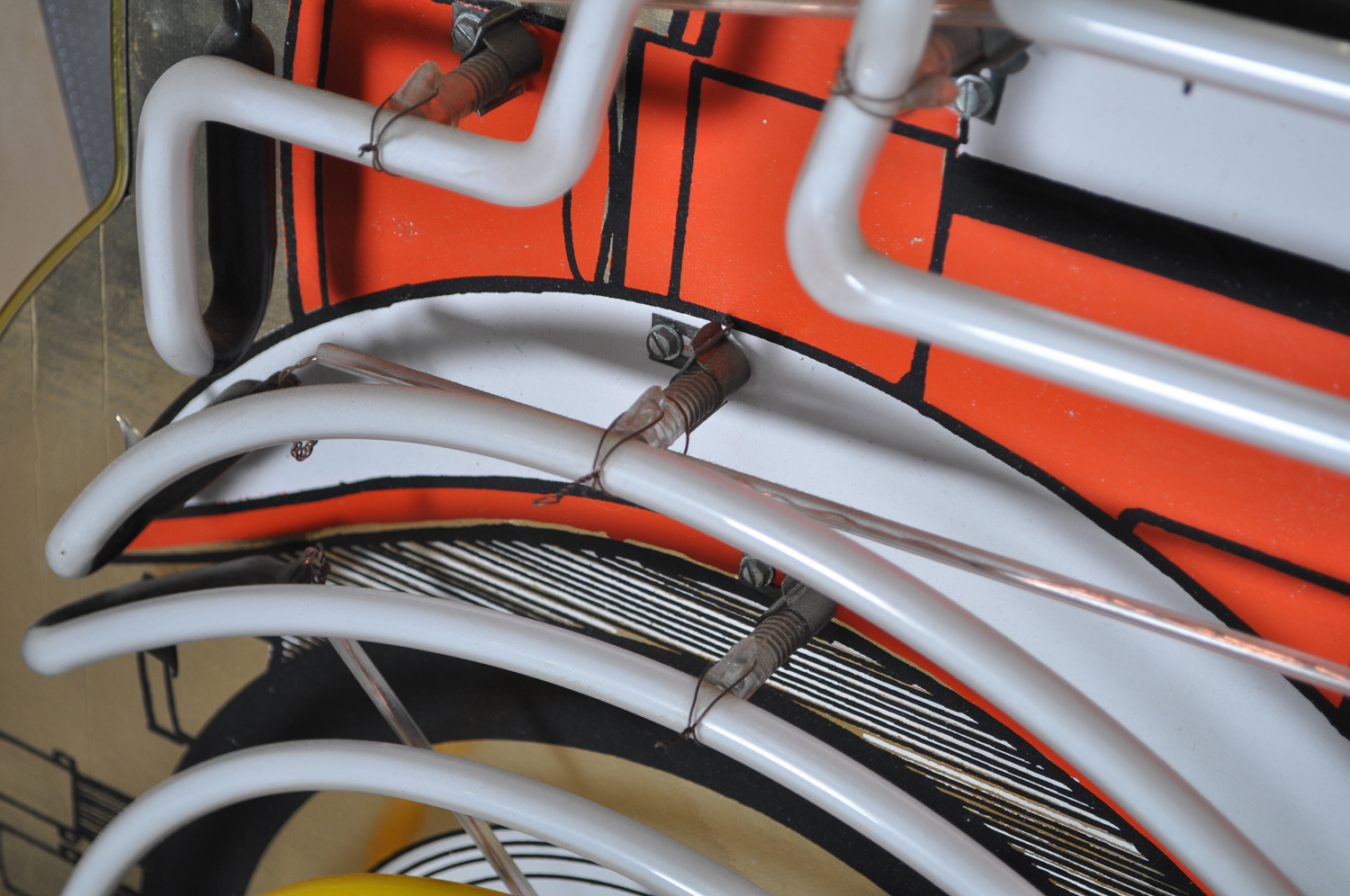 Vintage Neon Car Sign