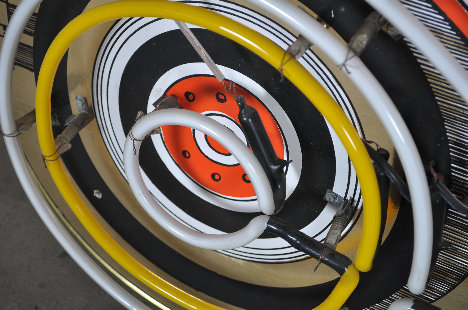 Vintage Neon Car Sign