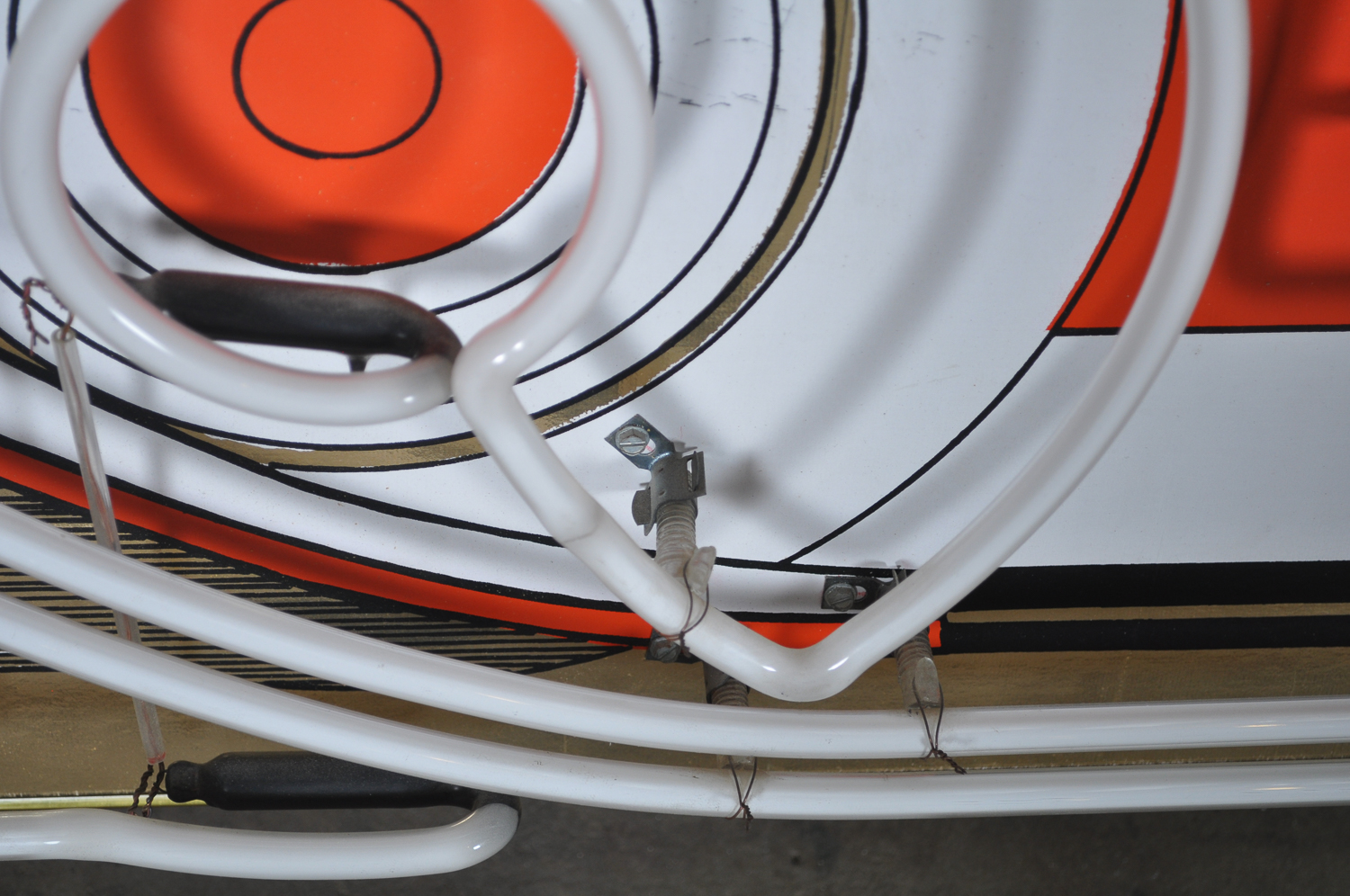 Vintage Neon Car Sign