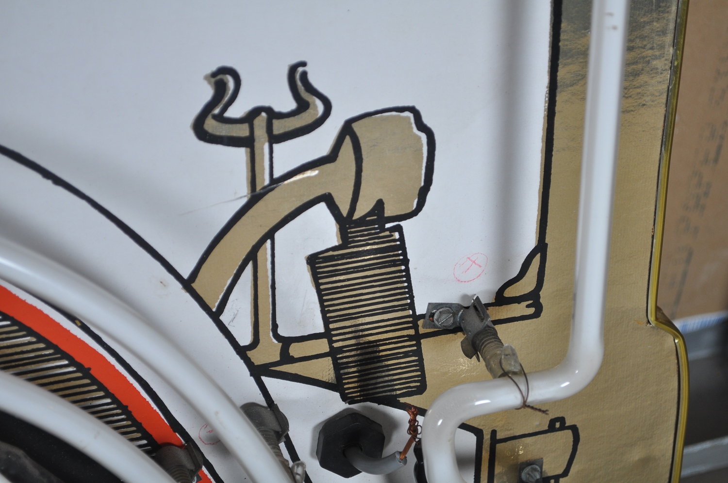 Vintage Neon Car Sign