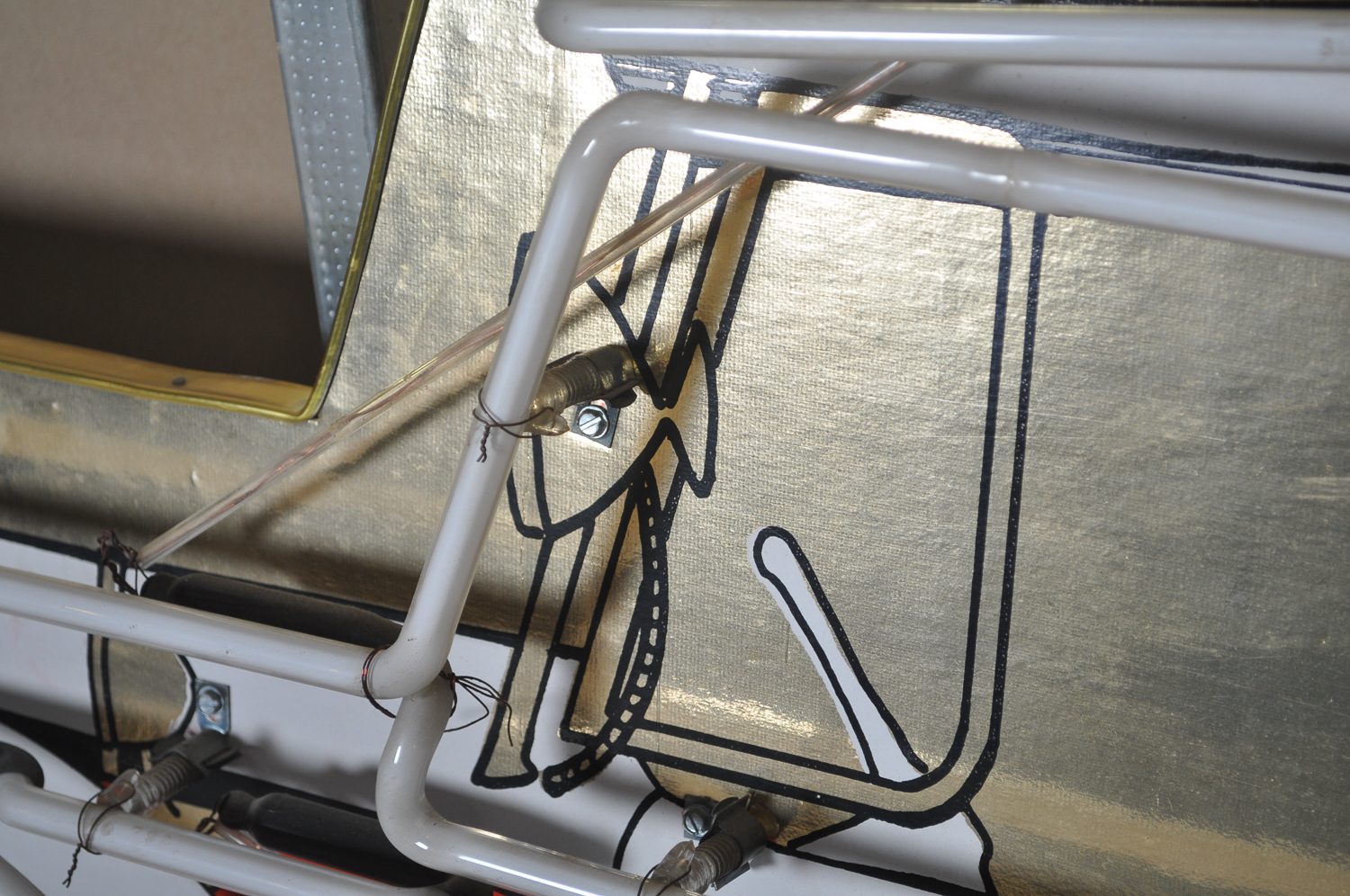 Vintage Neon Car Sign