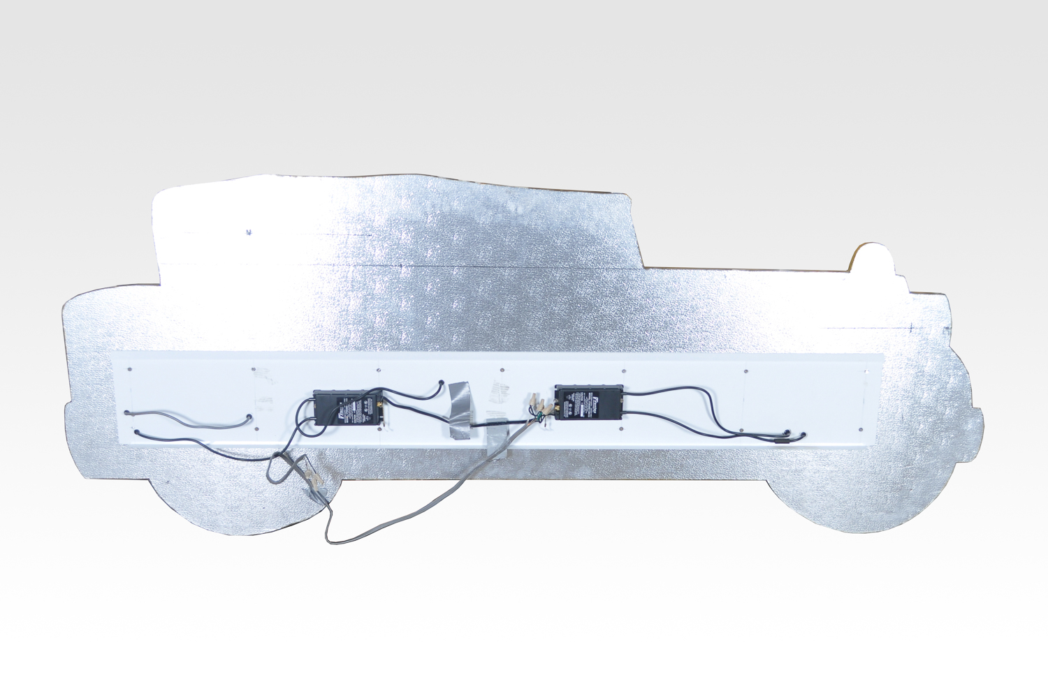 Vintage Neon Car Sign