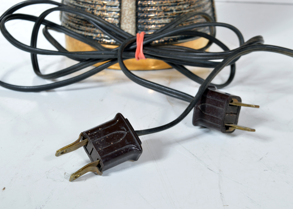 Pair of Mid Century Modern Atomic Table Lamps