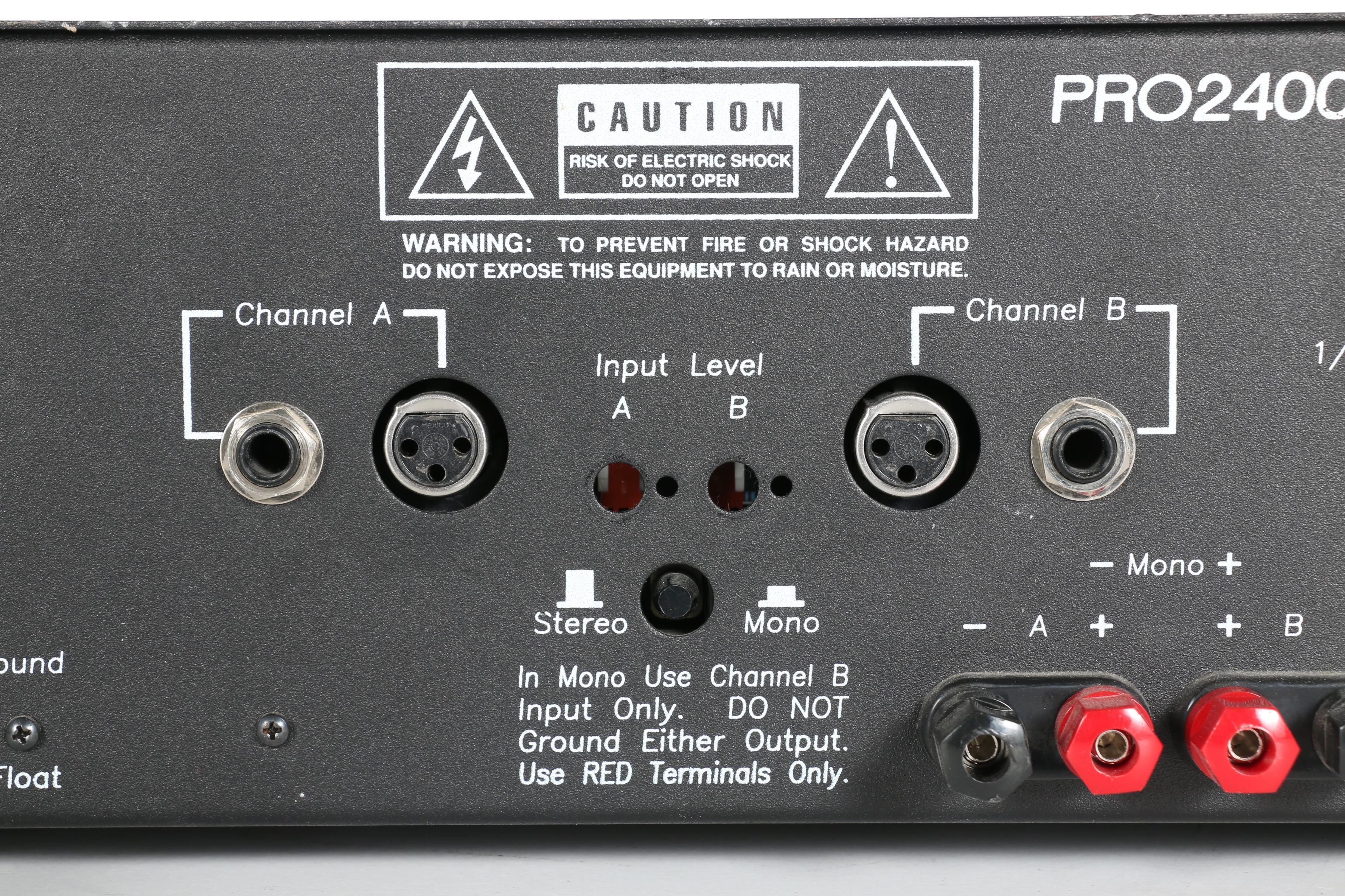 Hafler Pro2400 Amplifier