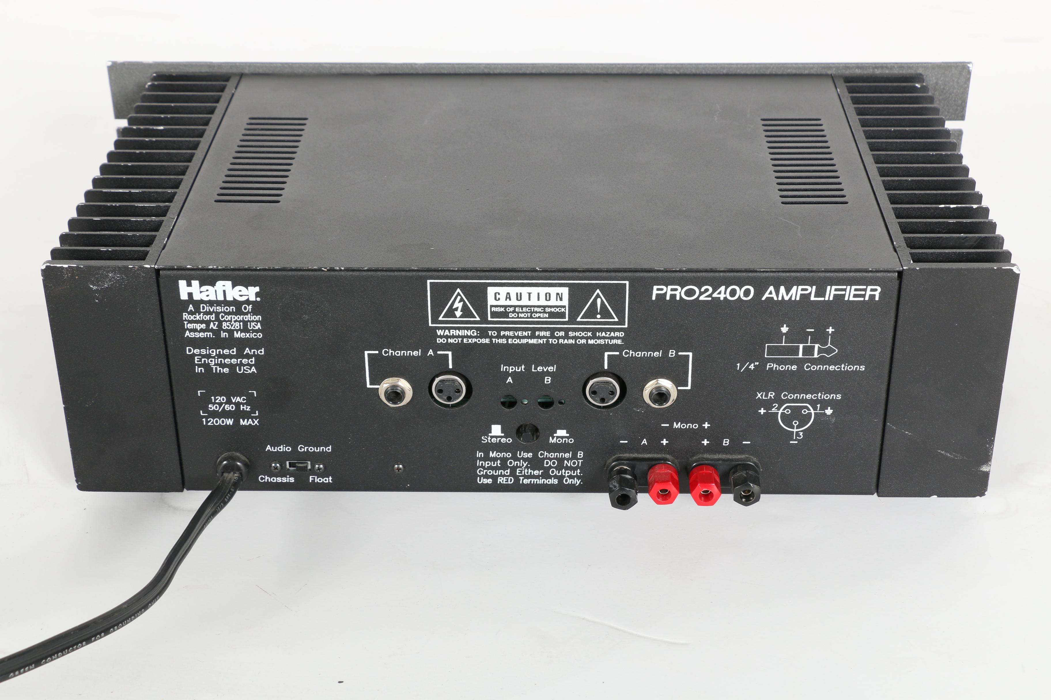 Hafler Pro2400 Amplifier