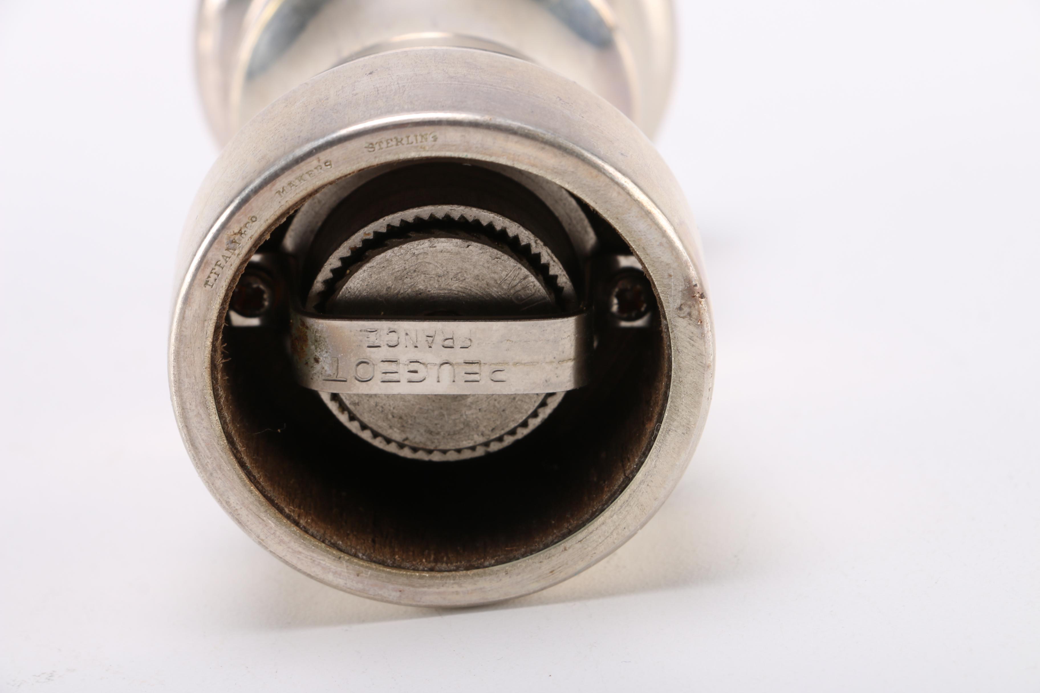 Tiffany & Co. Sterling Silver Salt Shaker and Pepper Grinder