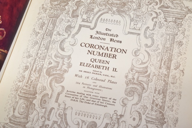 "The Illustrated London News: Coronation Number Queen Elizabeth II" from 1953