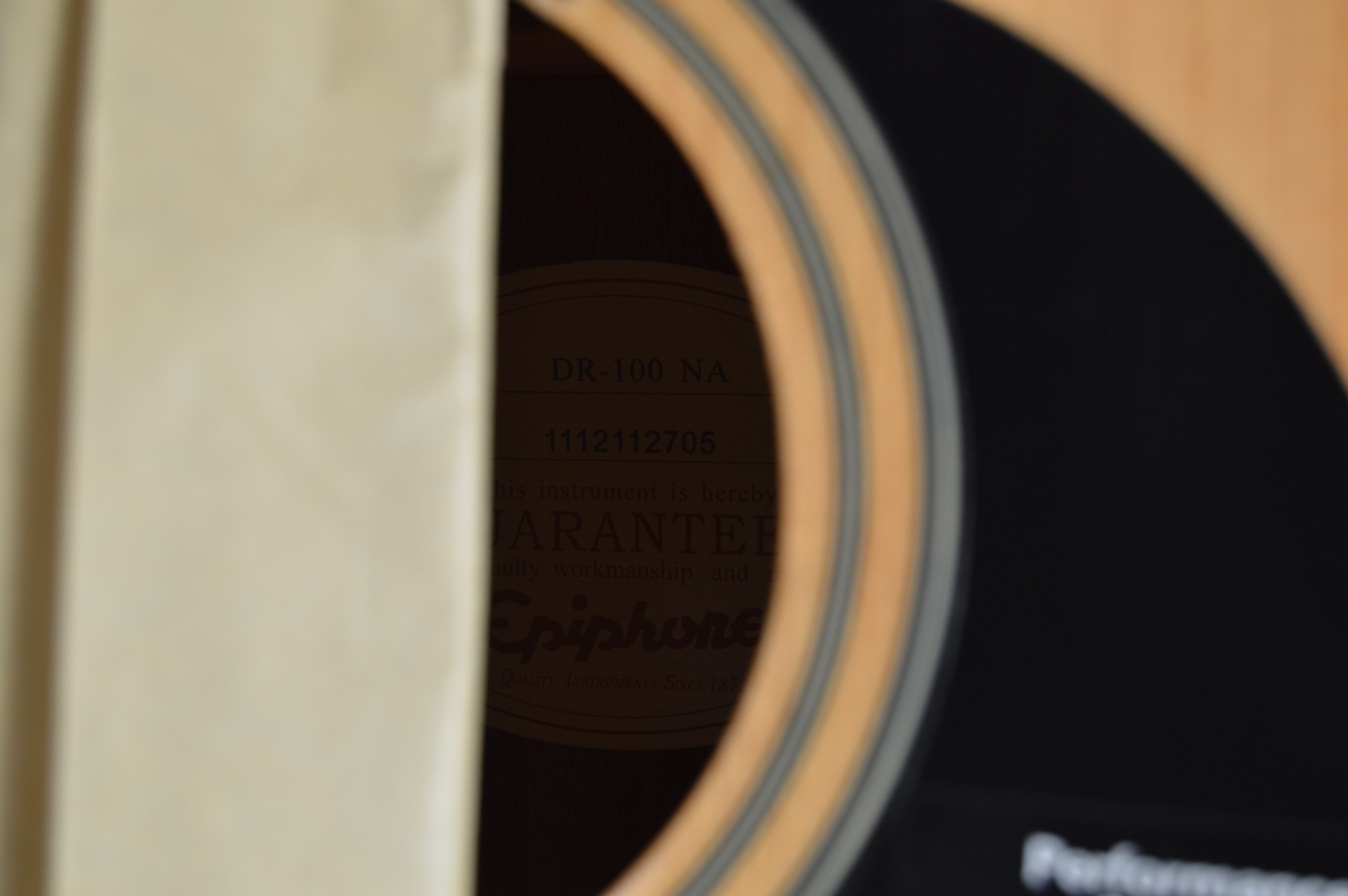 Epiphone DR-100 Acoustic Guitar