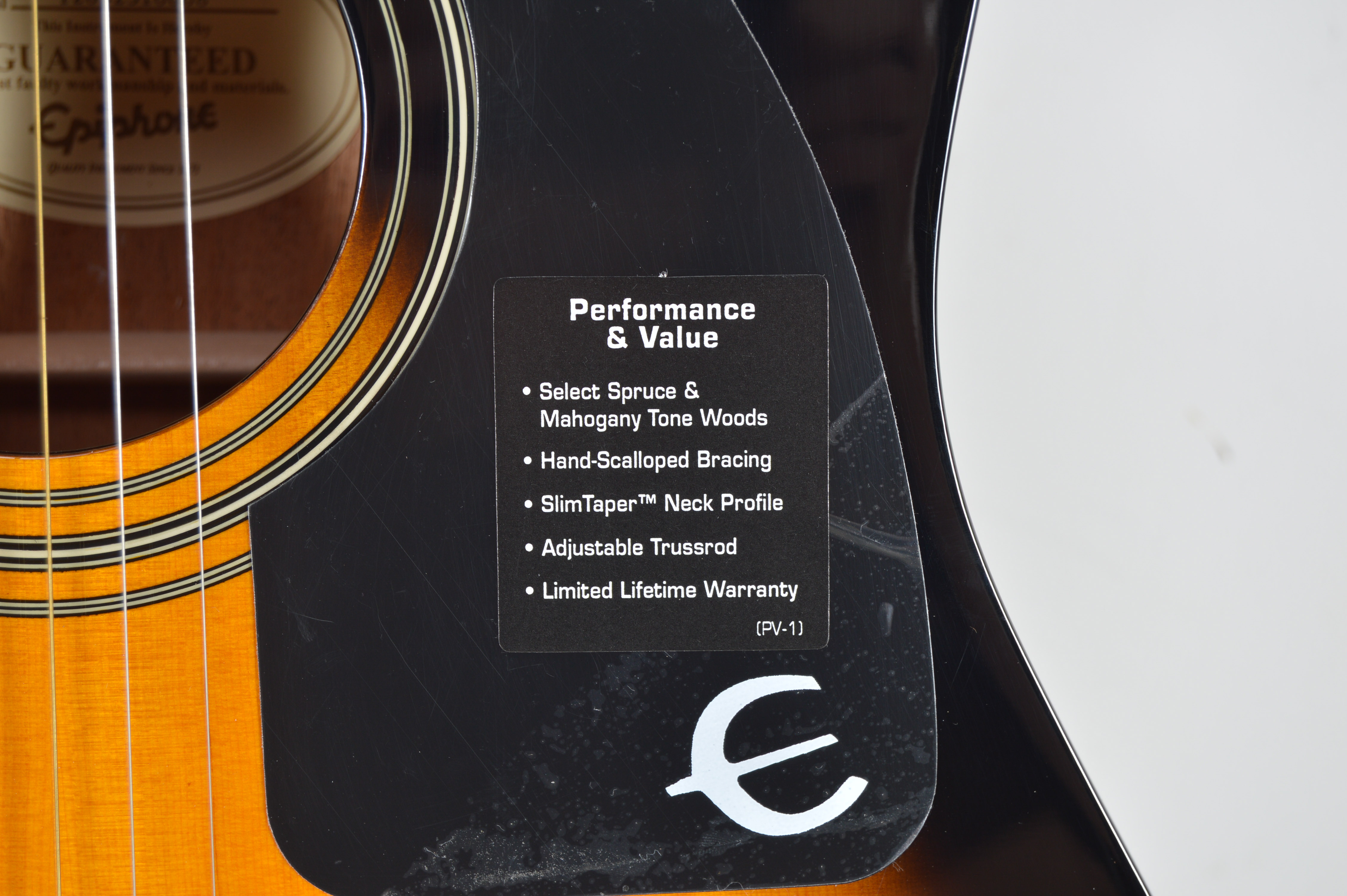 Epiphone AJ-100 Series Acoustic Guitar