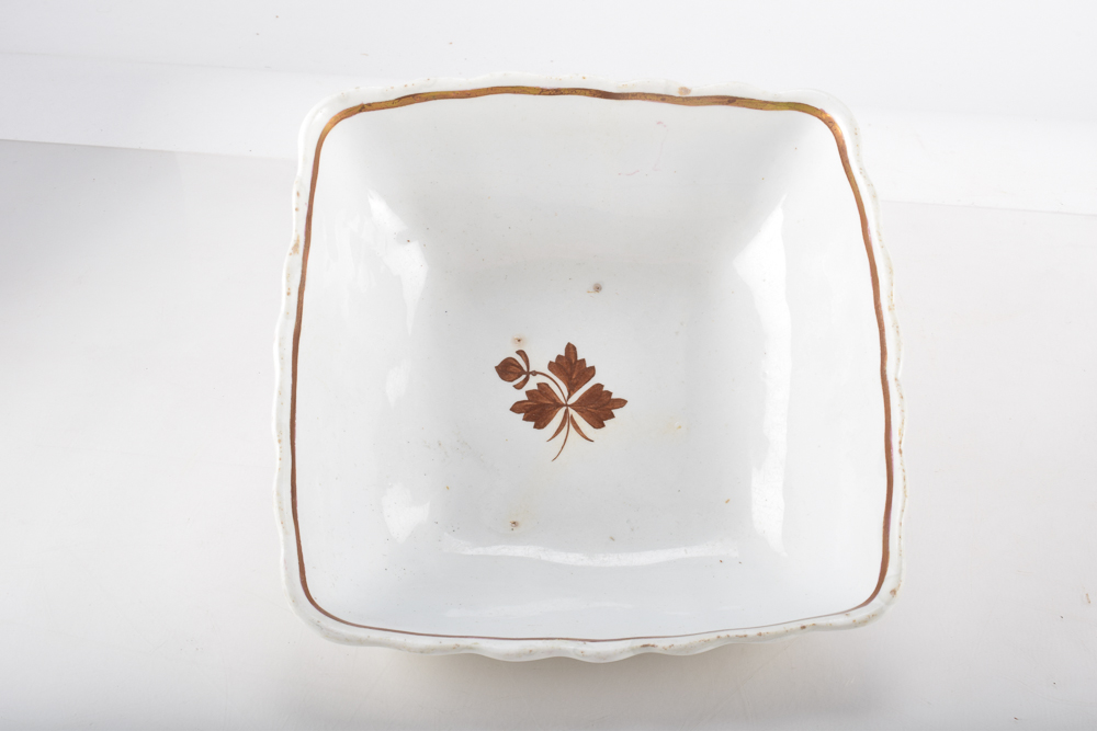 Antique Alfred Meakin England Royal Ironstone China "Tea Leaf" Lustreware