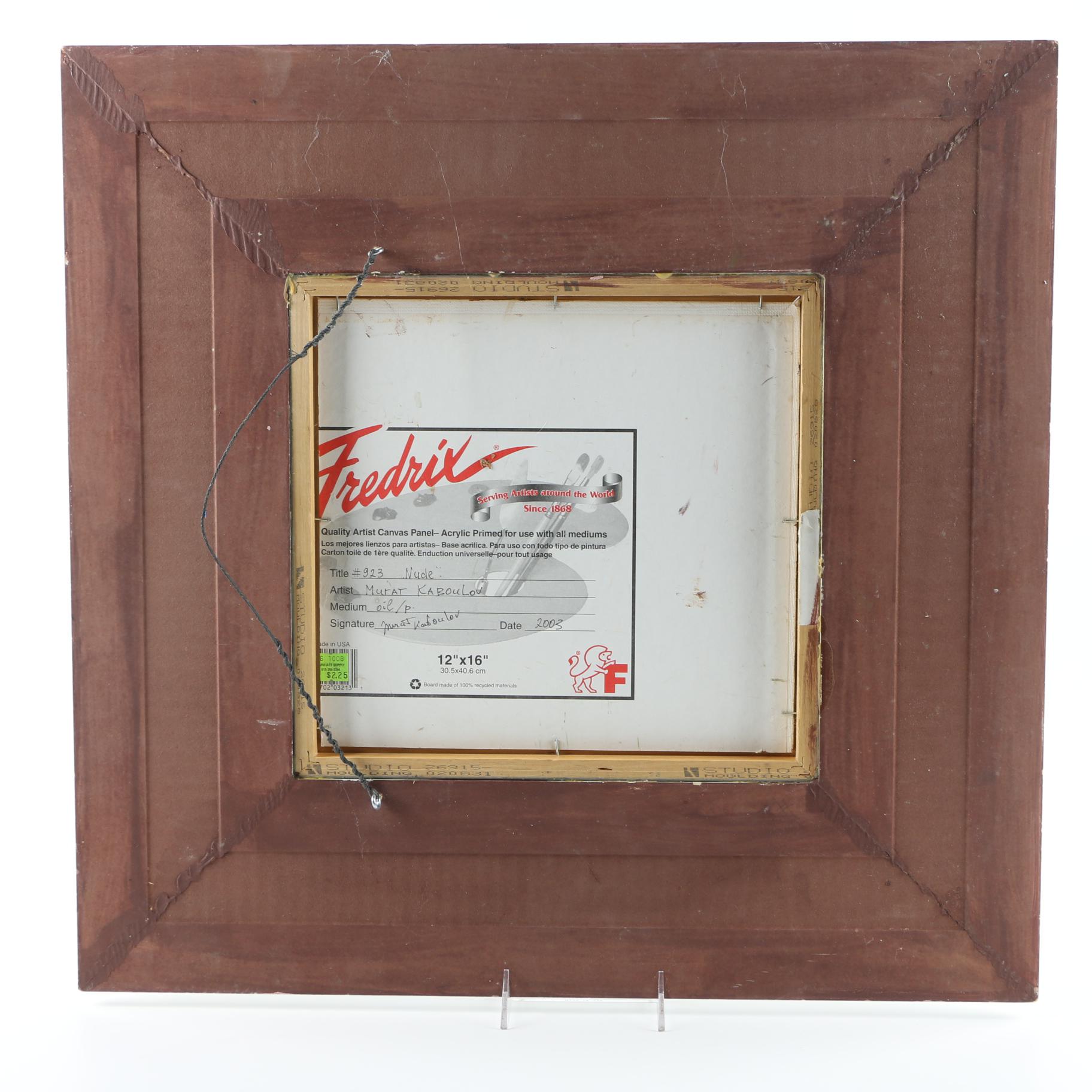 Murat Kaboulov Original Oil Painting "#923 Nude"