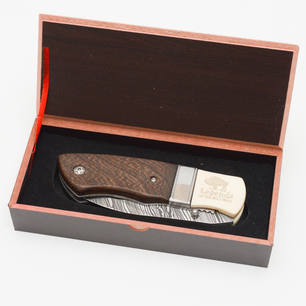 American Mint "Legends of the Wild West" Pocket Knife
