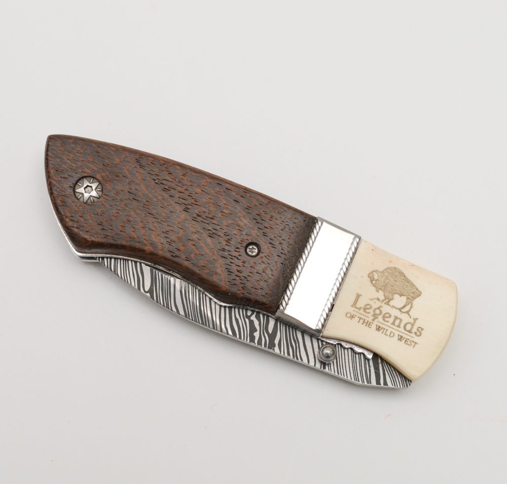 American Mint "Legends of the Wild West" Pocket Knife