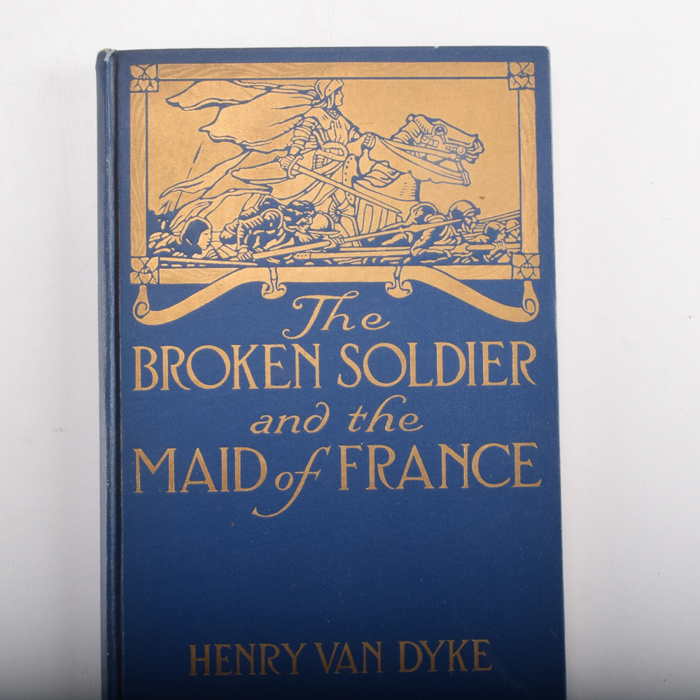 1902 "The Blue Flower" and 1919 "The Broken Soldier and the Maid of France" by Henry van Dyke