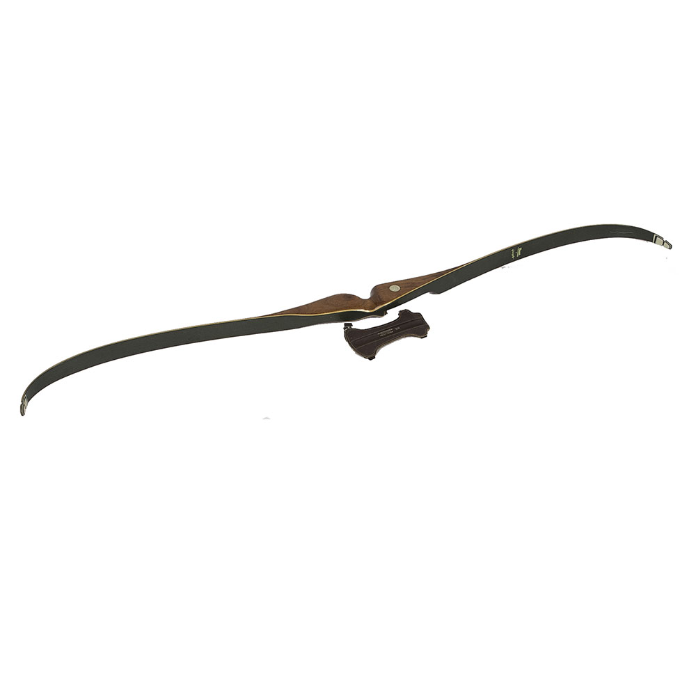 Bear "Grizzly" Wood Hunting Bow with Leather Wrist Guard