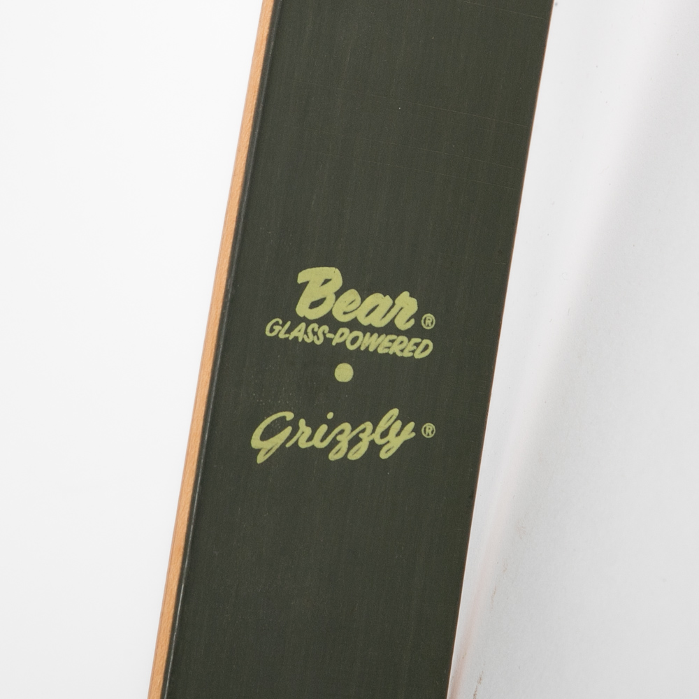 Bear "Grizzly" Wood Hunting Bow with Leather Wrist Guard