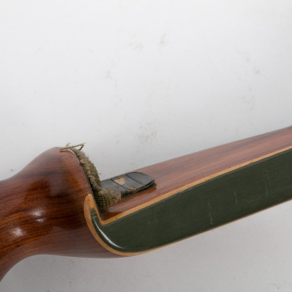 Bear "Grizzly" Wood Hunting Bow with Leather Wrist Guard