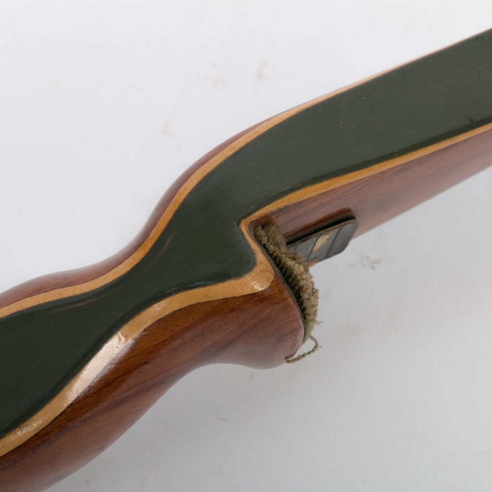 Bear "Grizzly" Wood Hunting Bow with Leather Wrist Guard