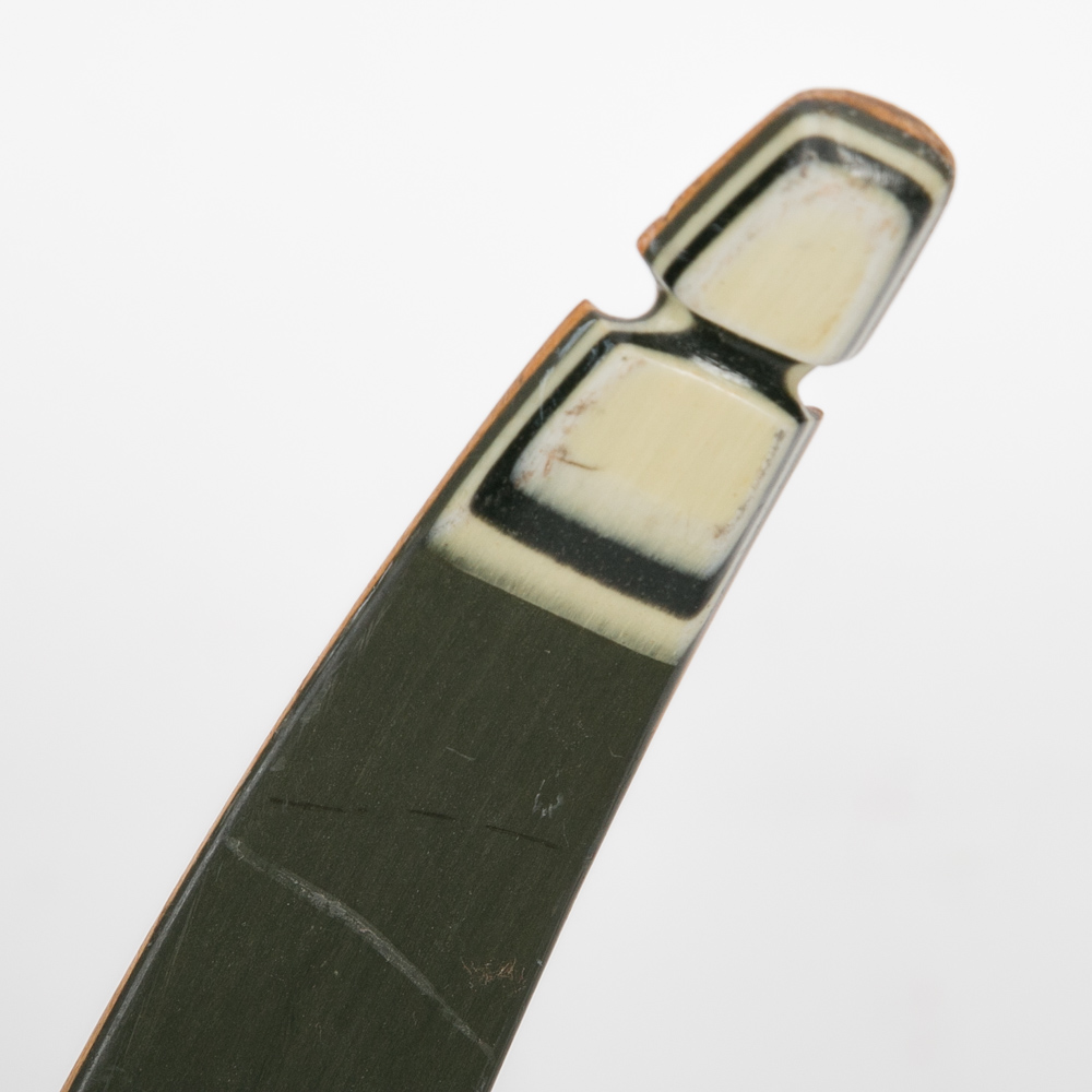 Bear "Grizzly" Wood Hunting Bow with Leather Wrist Guard