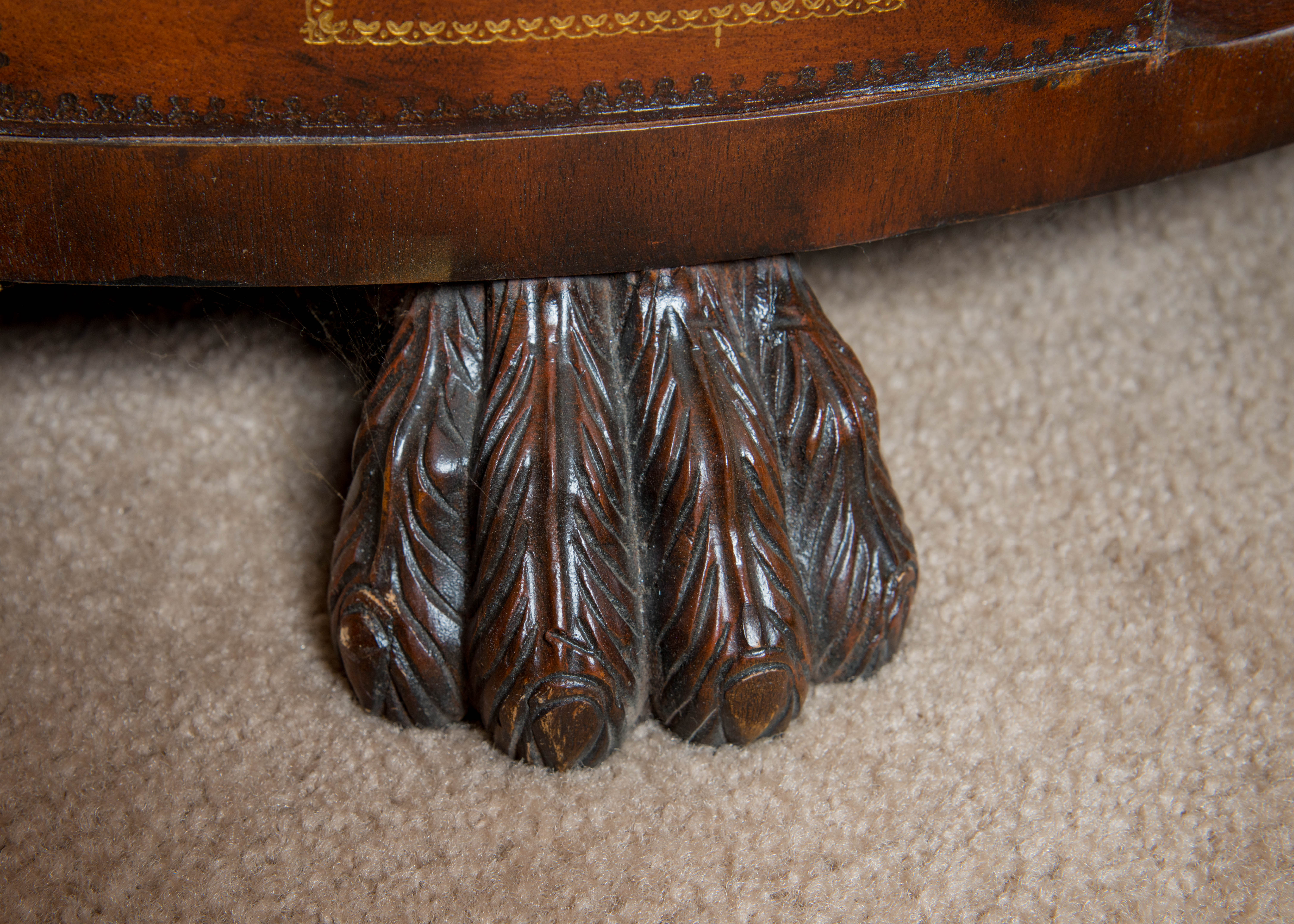 Hemingway Style Round Spinning Bookcase