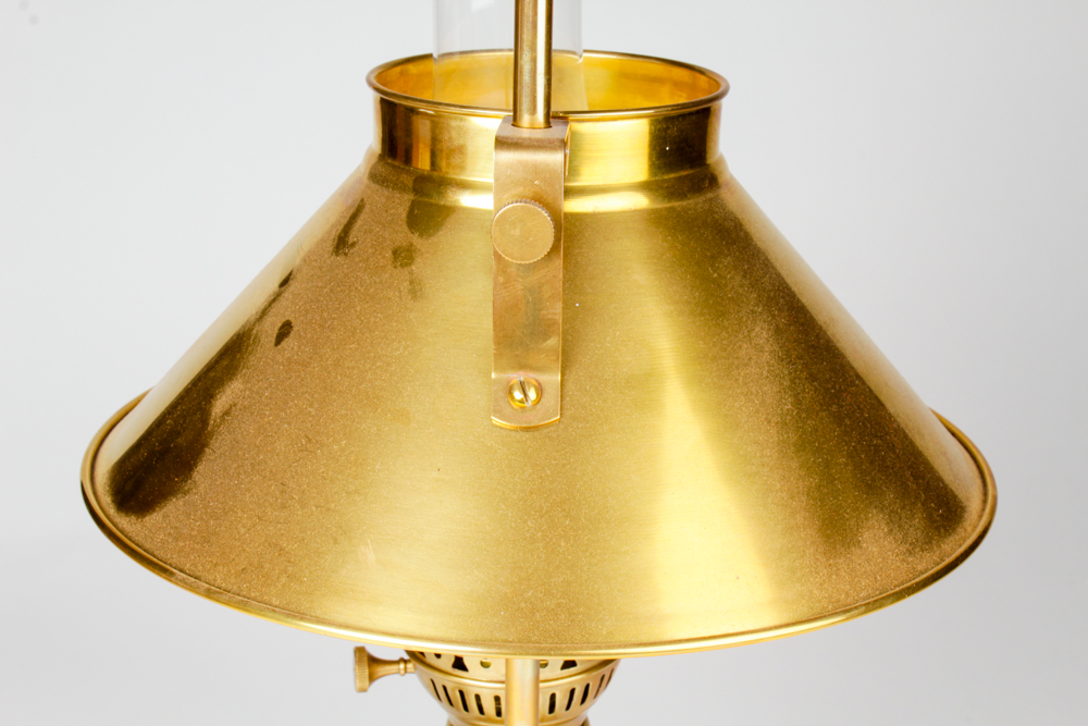 Vintage Brass Orient Express Lamp
