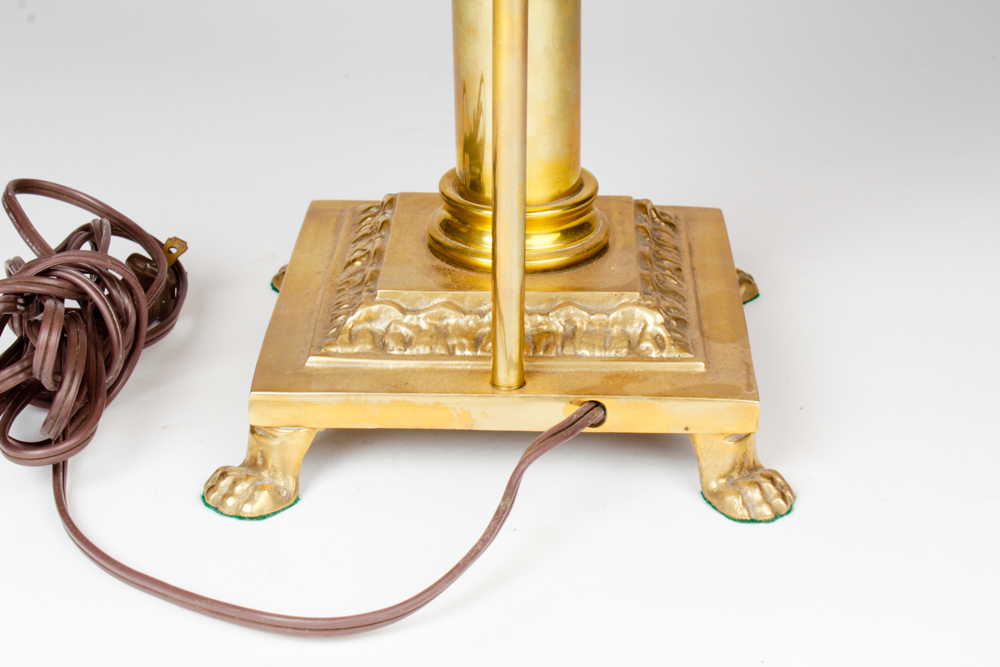 Vintage Brass Orient Express Lamp