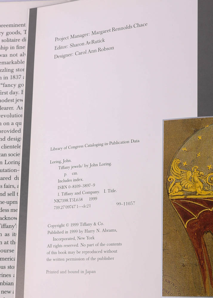 Signed "Tiffany Jewels" by John Loring