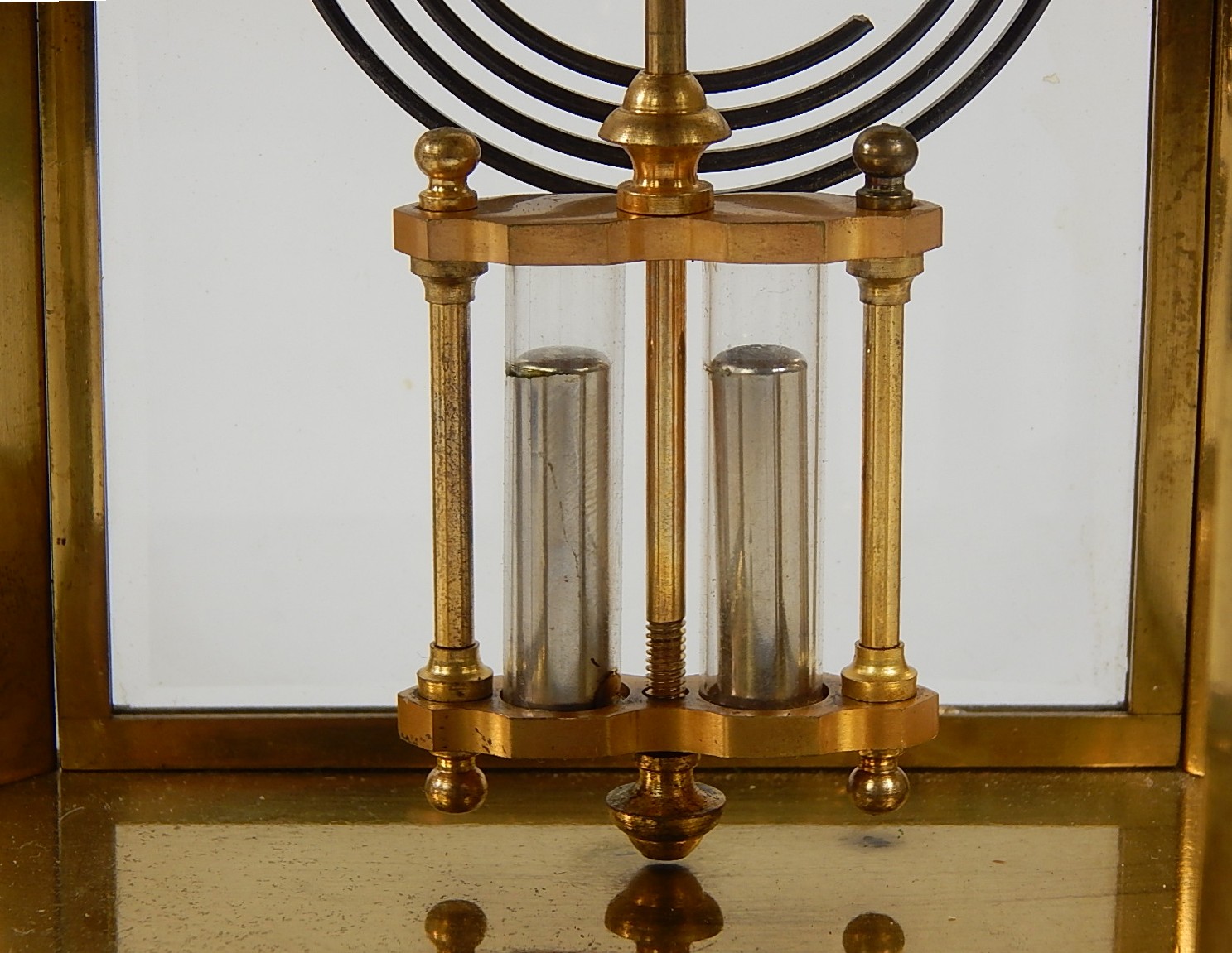 Brass Ansonia Mantel Clock