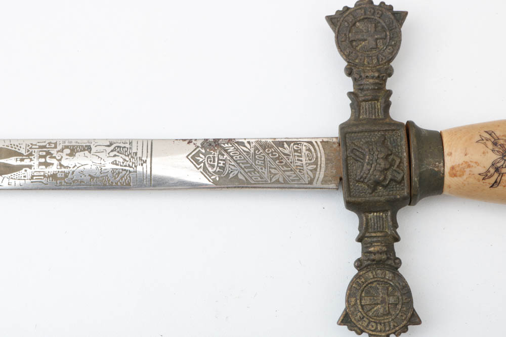 Pettibone Company Masonic Sword and Sheath