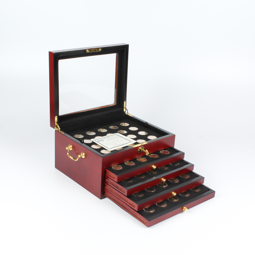 CSN Mint Presidential Dollars in Display Chest