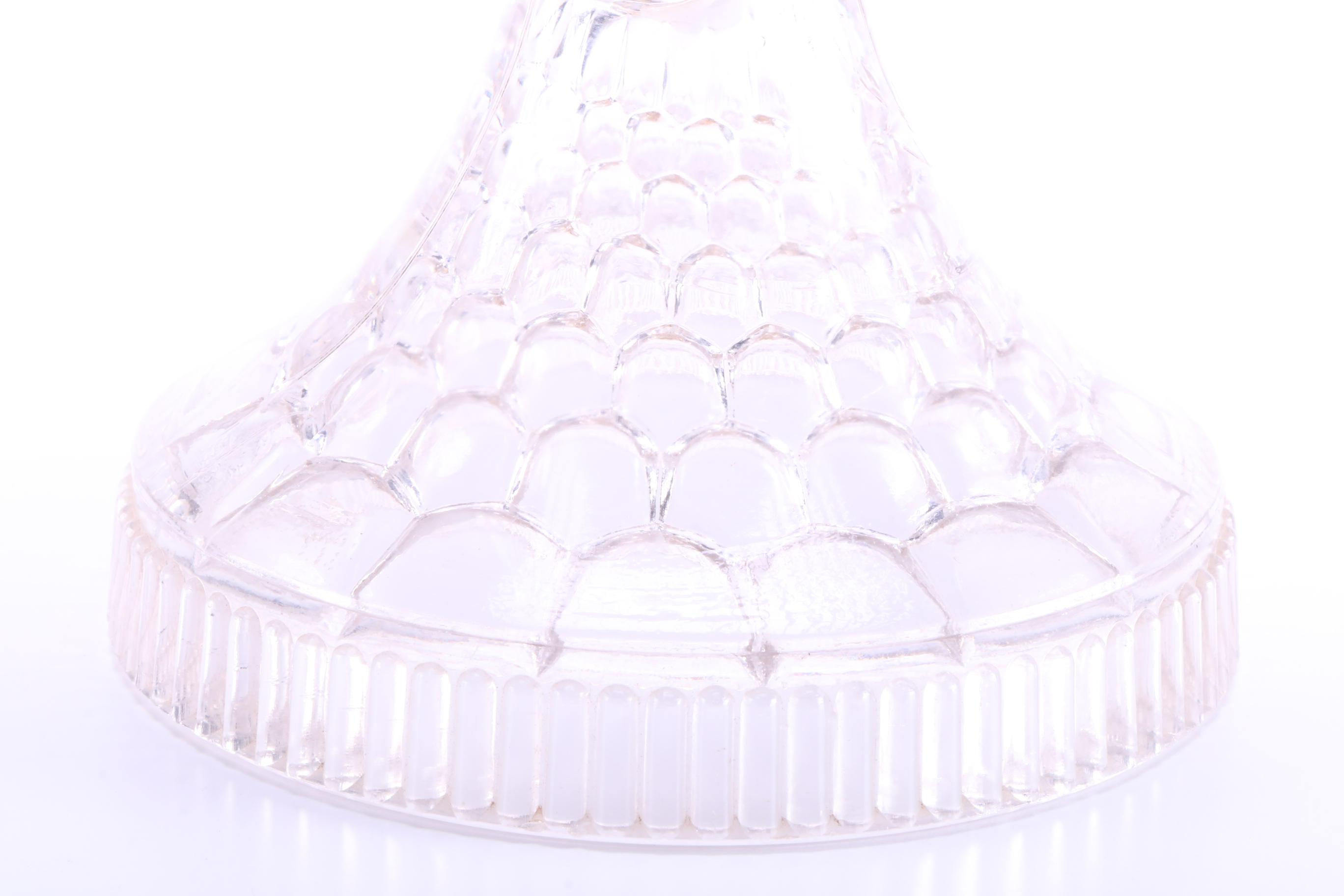 Vintage Glass Oil Lamp