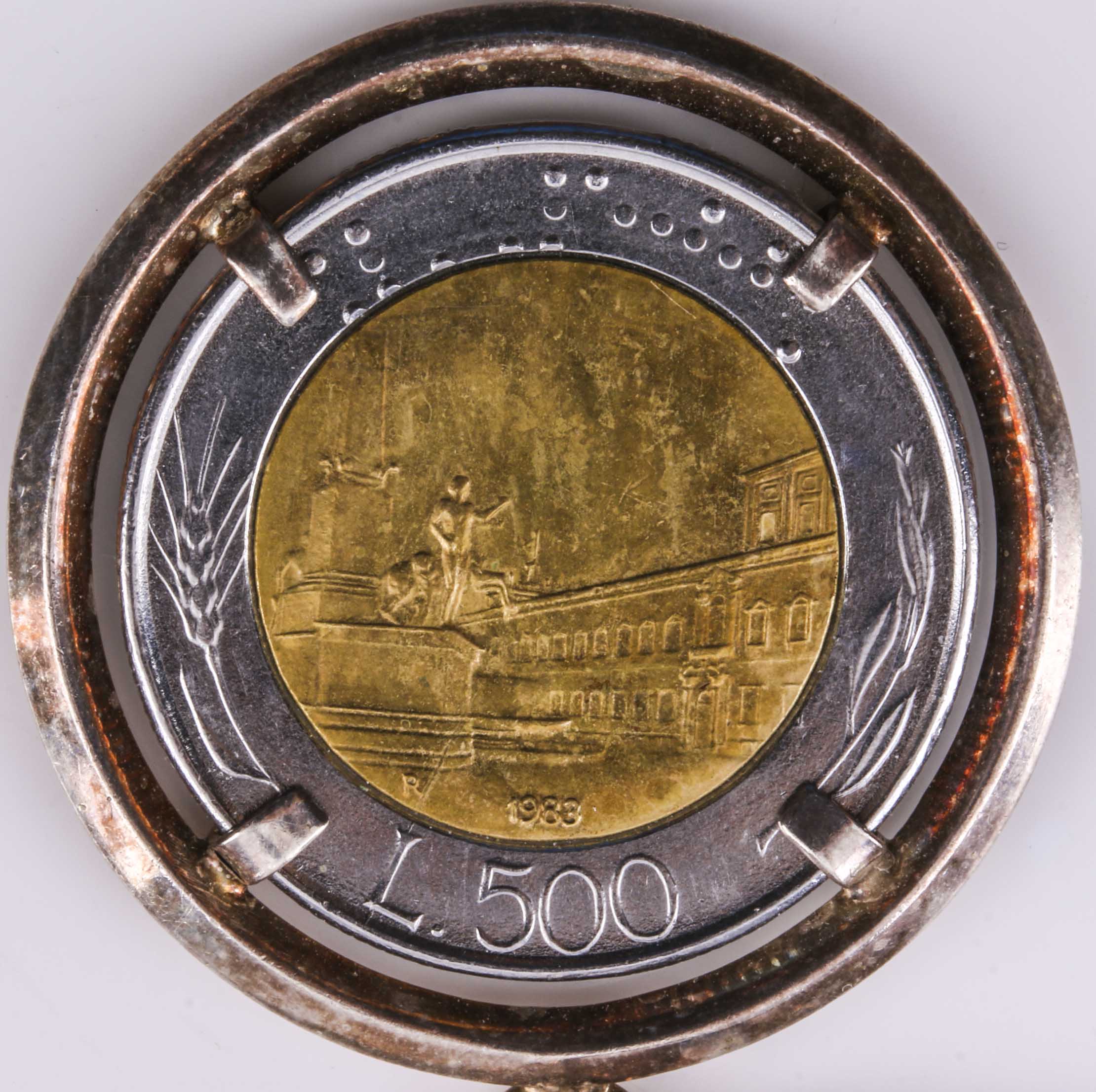 Silver Tone Coin Jewelry