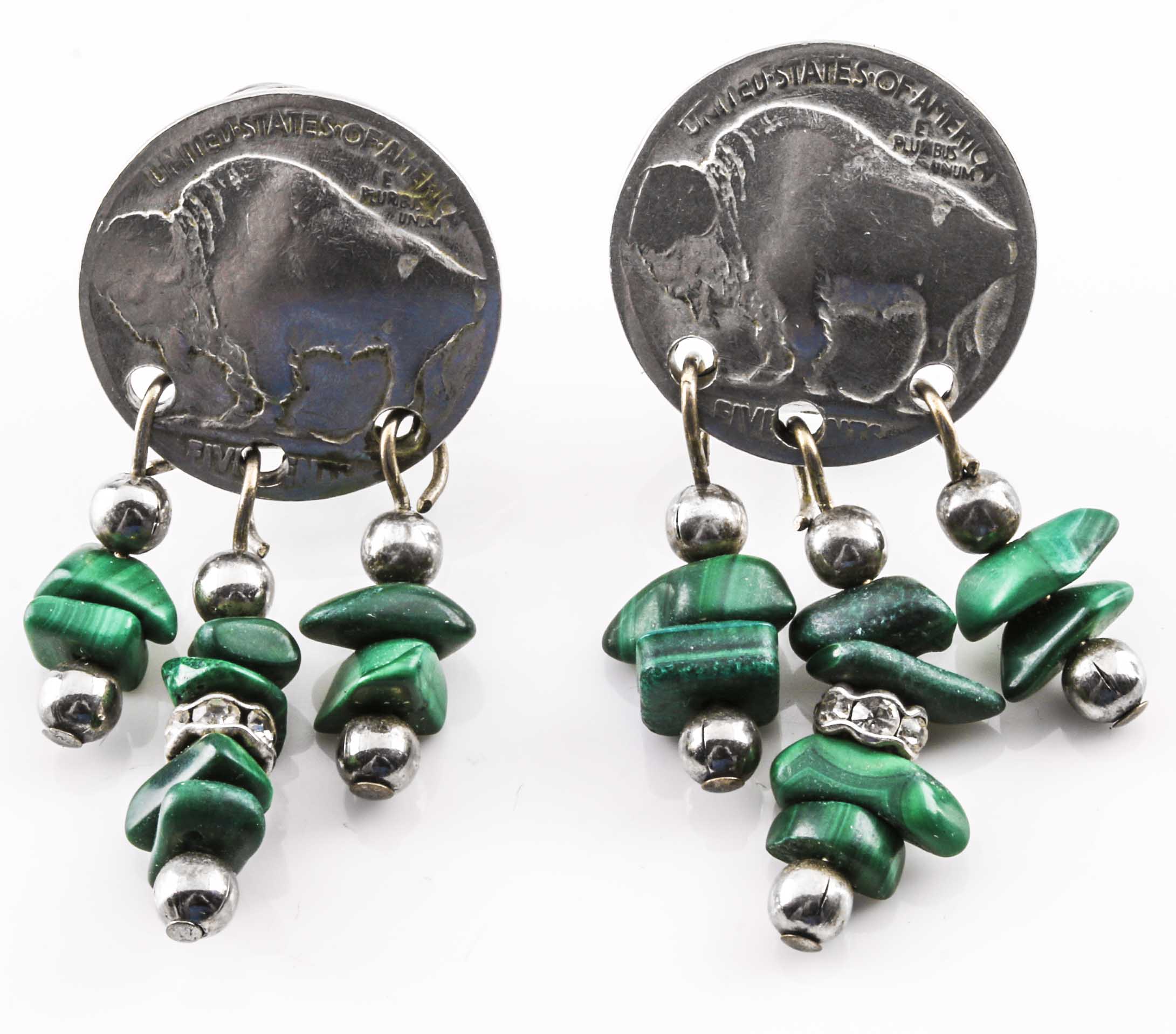 Silver Tone Coin Jewelry