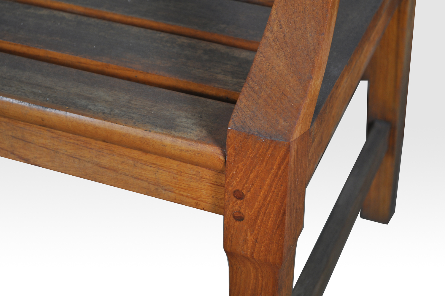 Restoration Hardware Teak Table With Matching Chairs and Umbrella